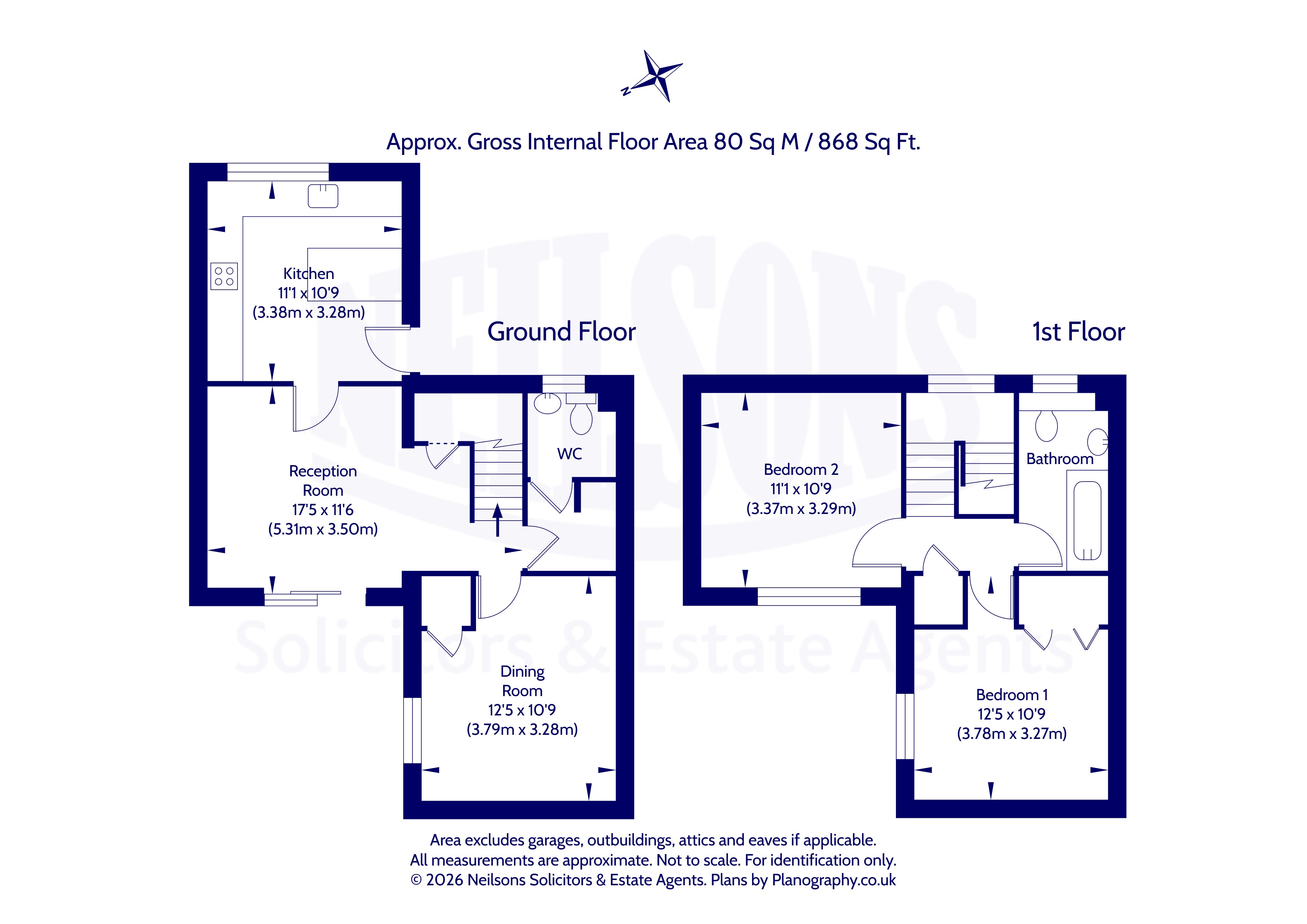 22, Bughtlin Gardens, Edinburgh floorplan