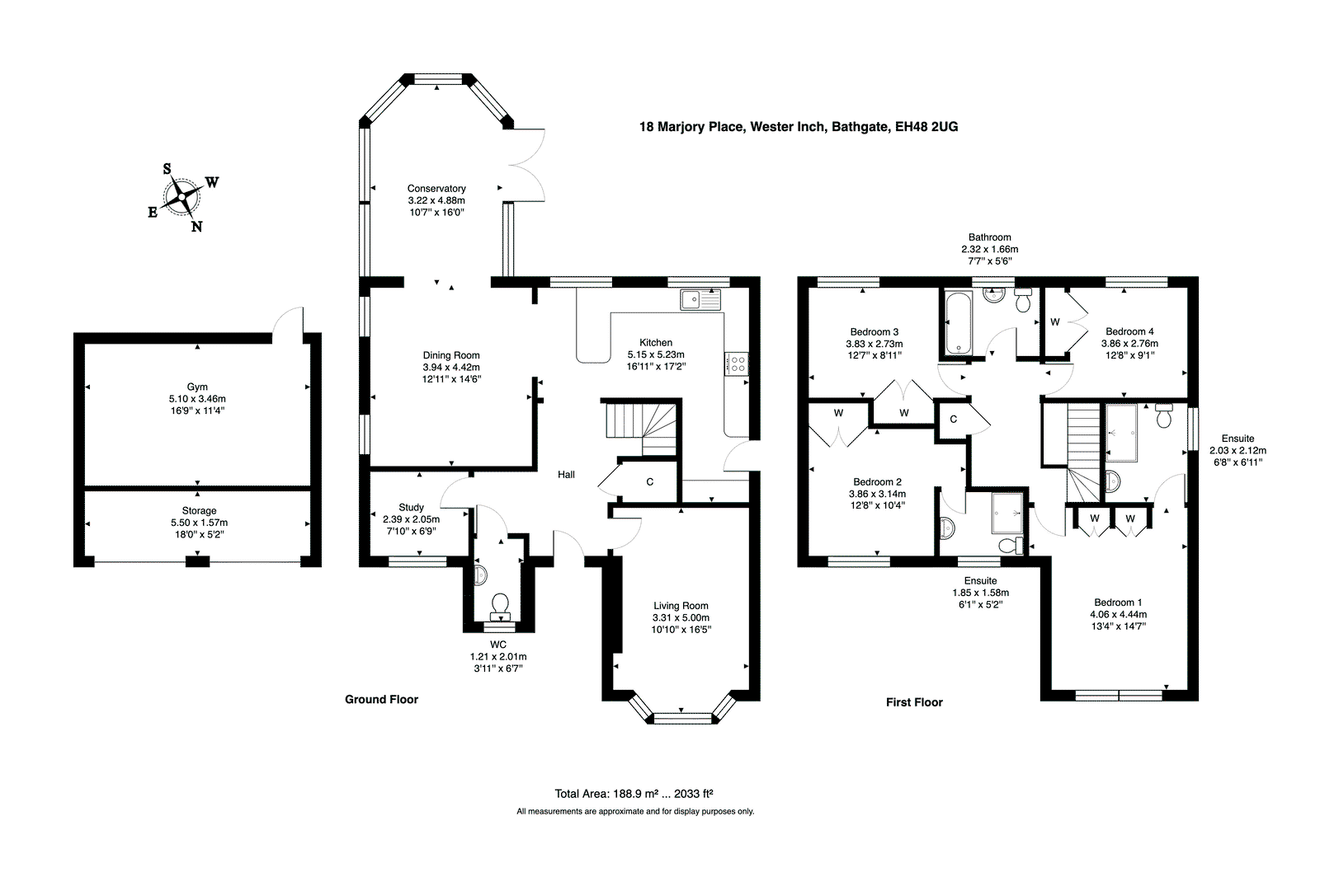 18, Marjory Place, Bathgate floorplan