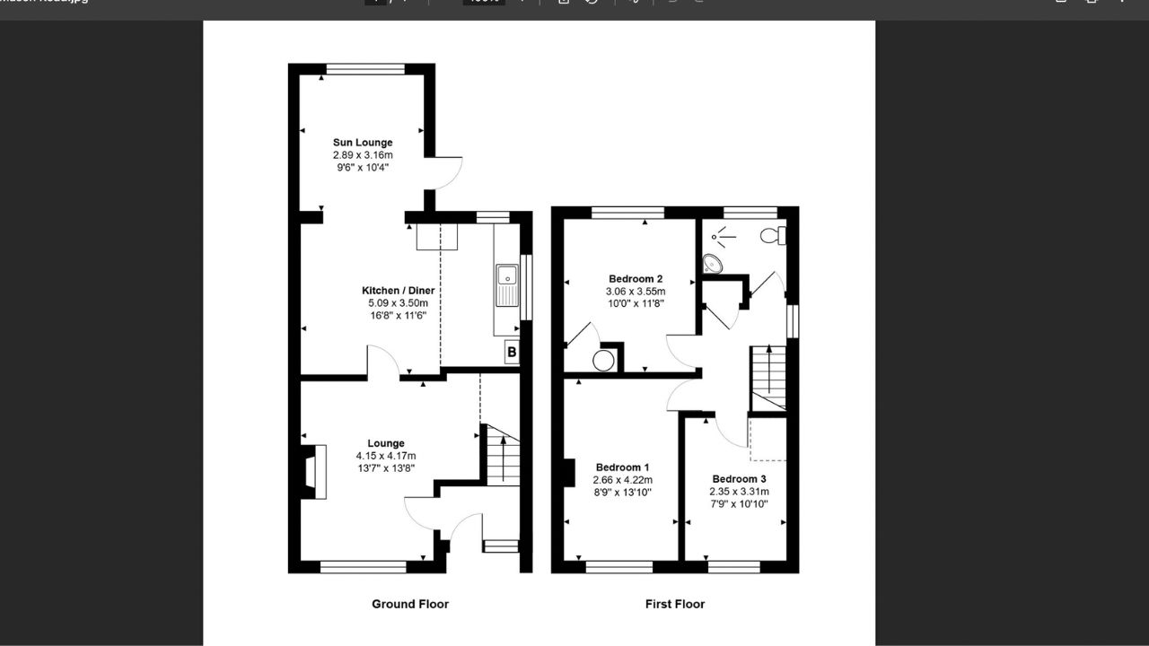 14, Mason Road, Inverness floorplan