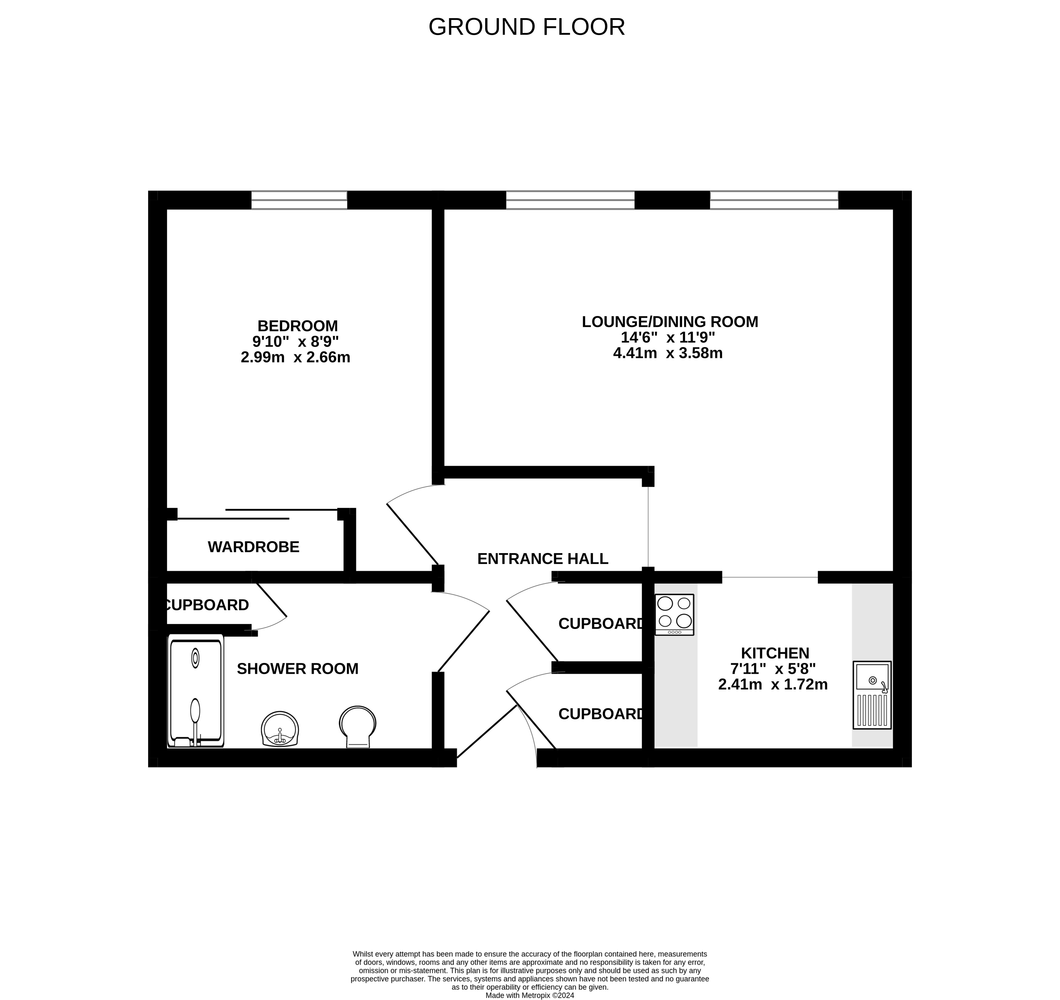 Flat 7, Chestnut House,, East Street, Dorset floorplan