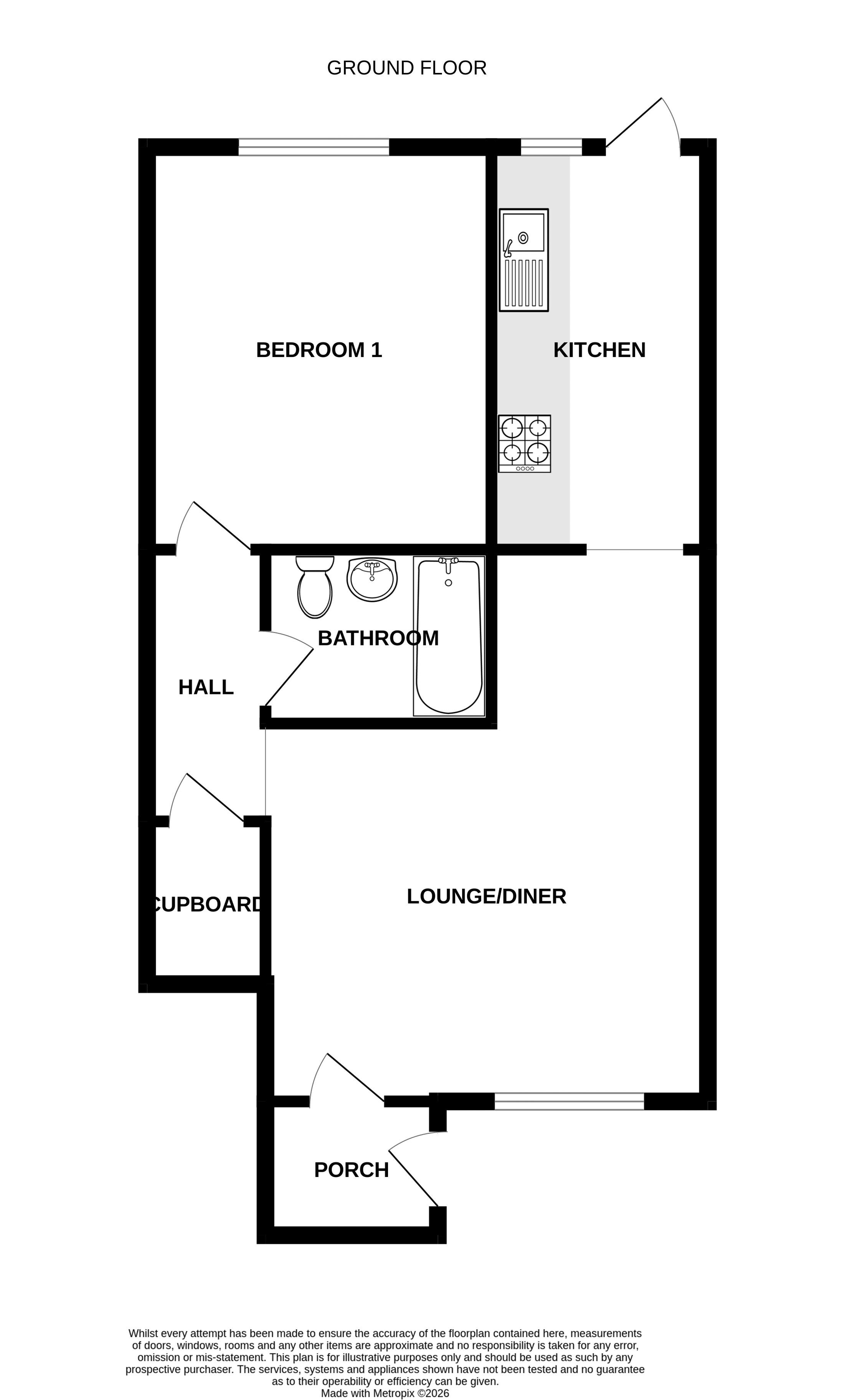 19, Nerissa Close, Waterlooville floorplan