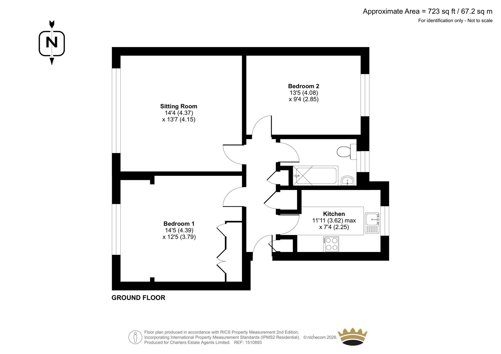2 Pinewood,, Curwen Place, East Sussex floorplan