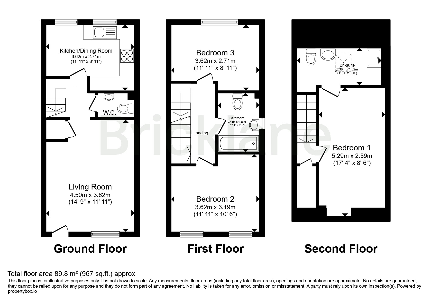 26, Nero Avenue, Nuneaton floorplan