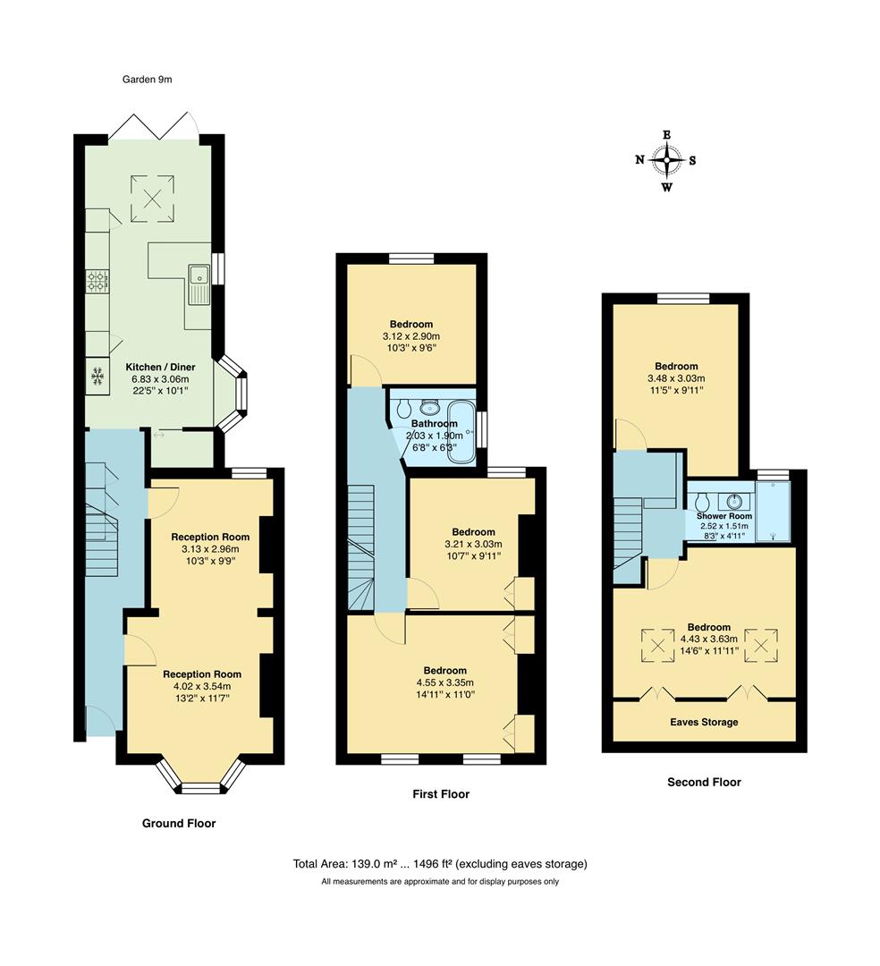 6, Whitney Road, Leyton floorplan