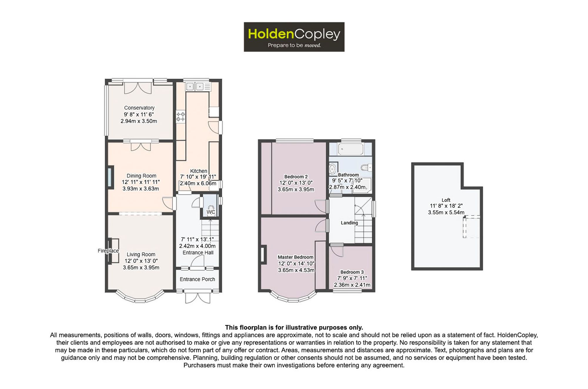 128 Hickings Lane, Nottingham floorplan