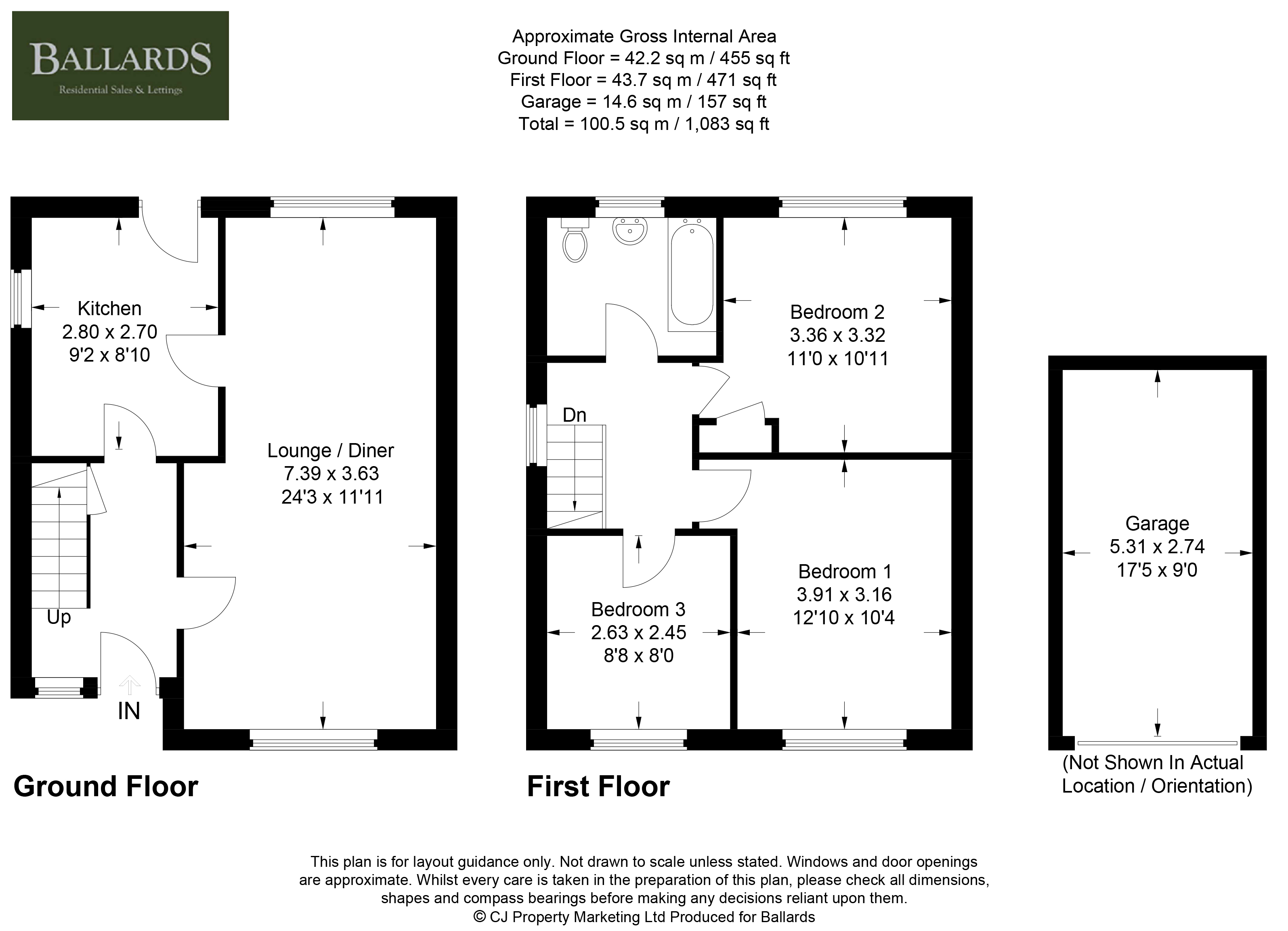 7, Wensley Close, Reading floorplan
