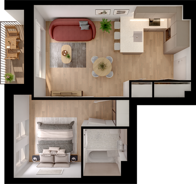 Hayes floorplan