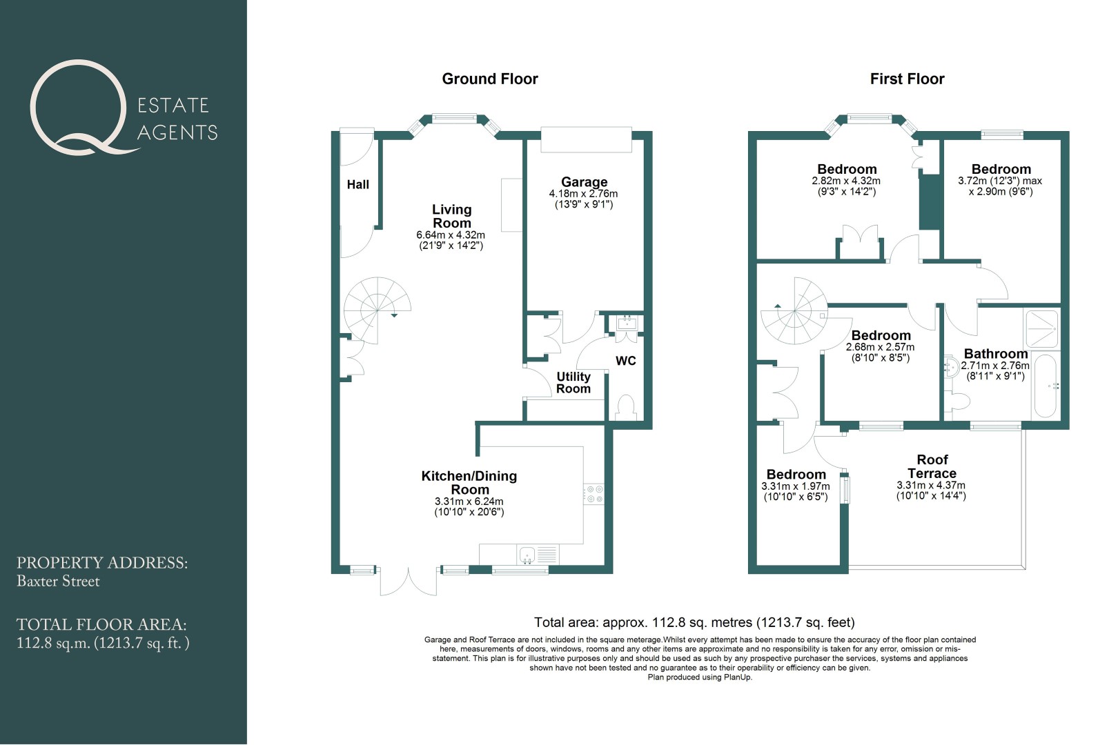 40, Baxter Street, Brighton floorplan