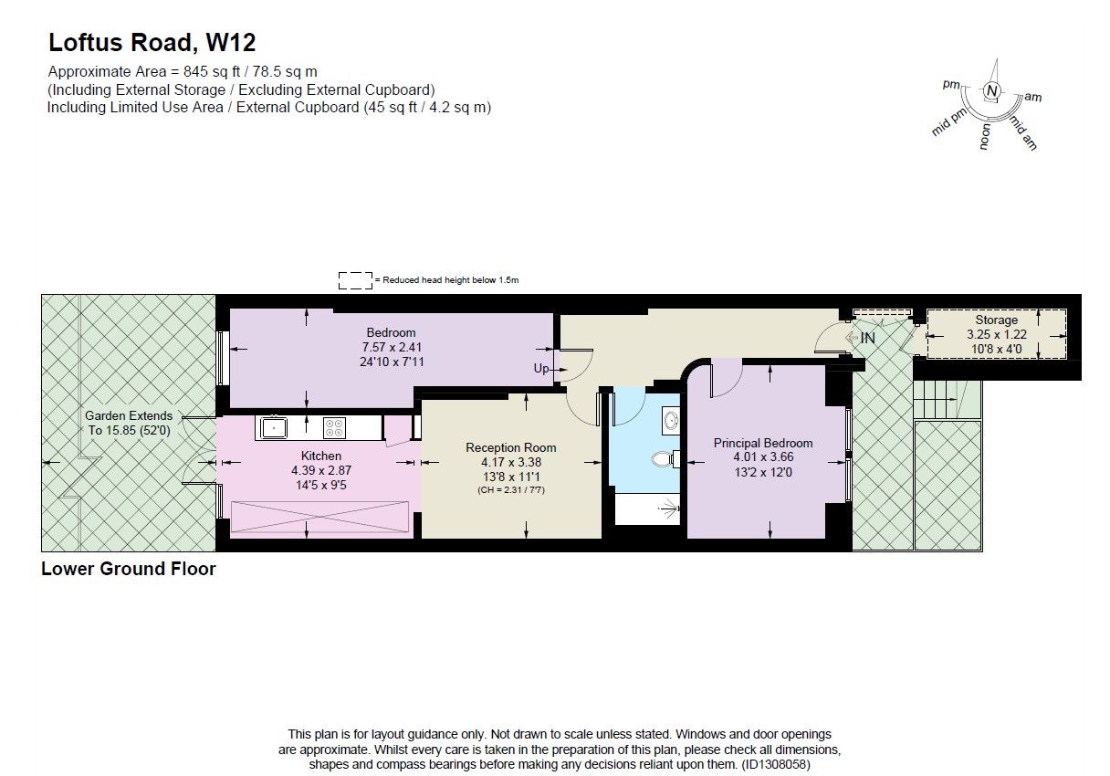 27a, Loftus Road, London floorplan