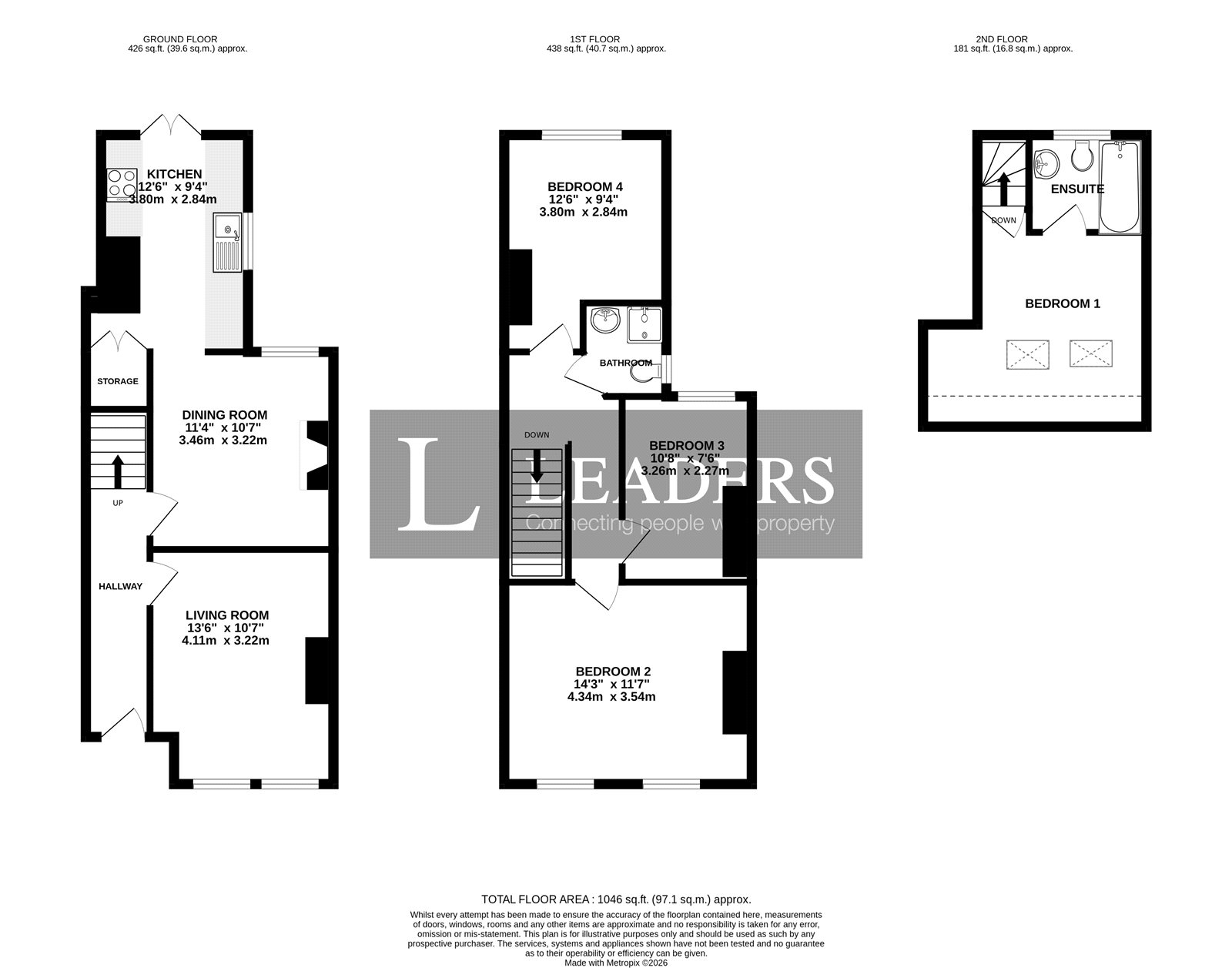 58, Lanfranc Road, West Sussex floorplan