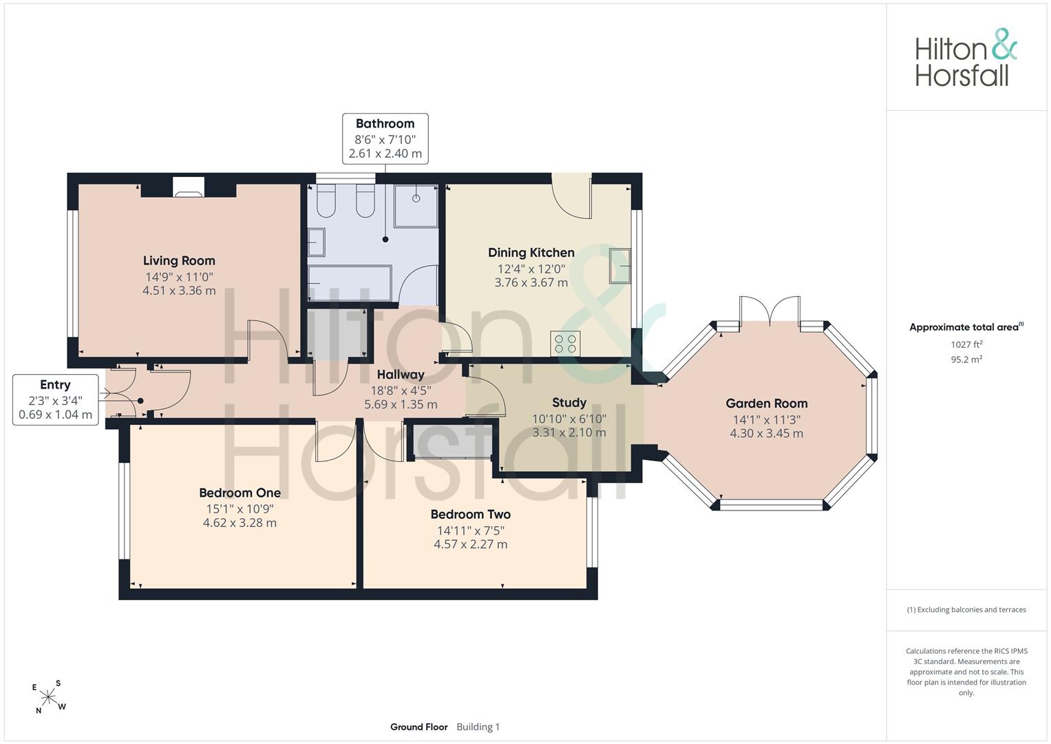 Green Bank Drive, Fence floorplan
