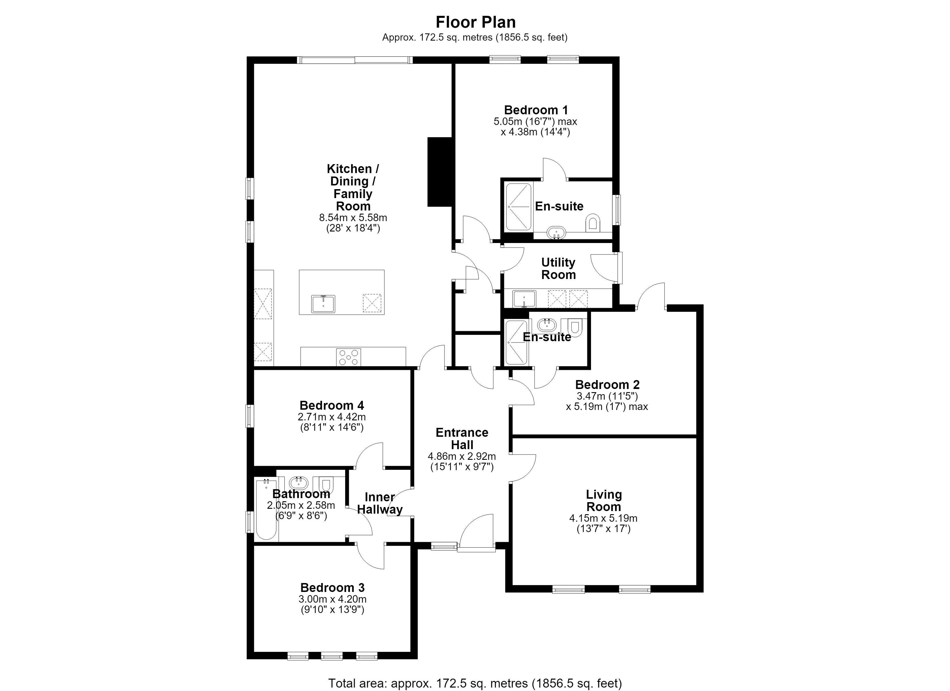 14, Leetes Lane, Cambridge floorplan