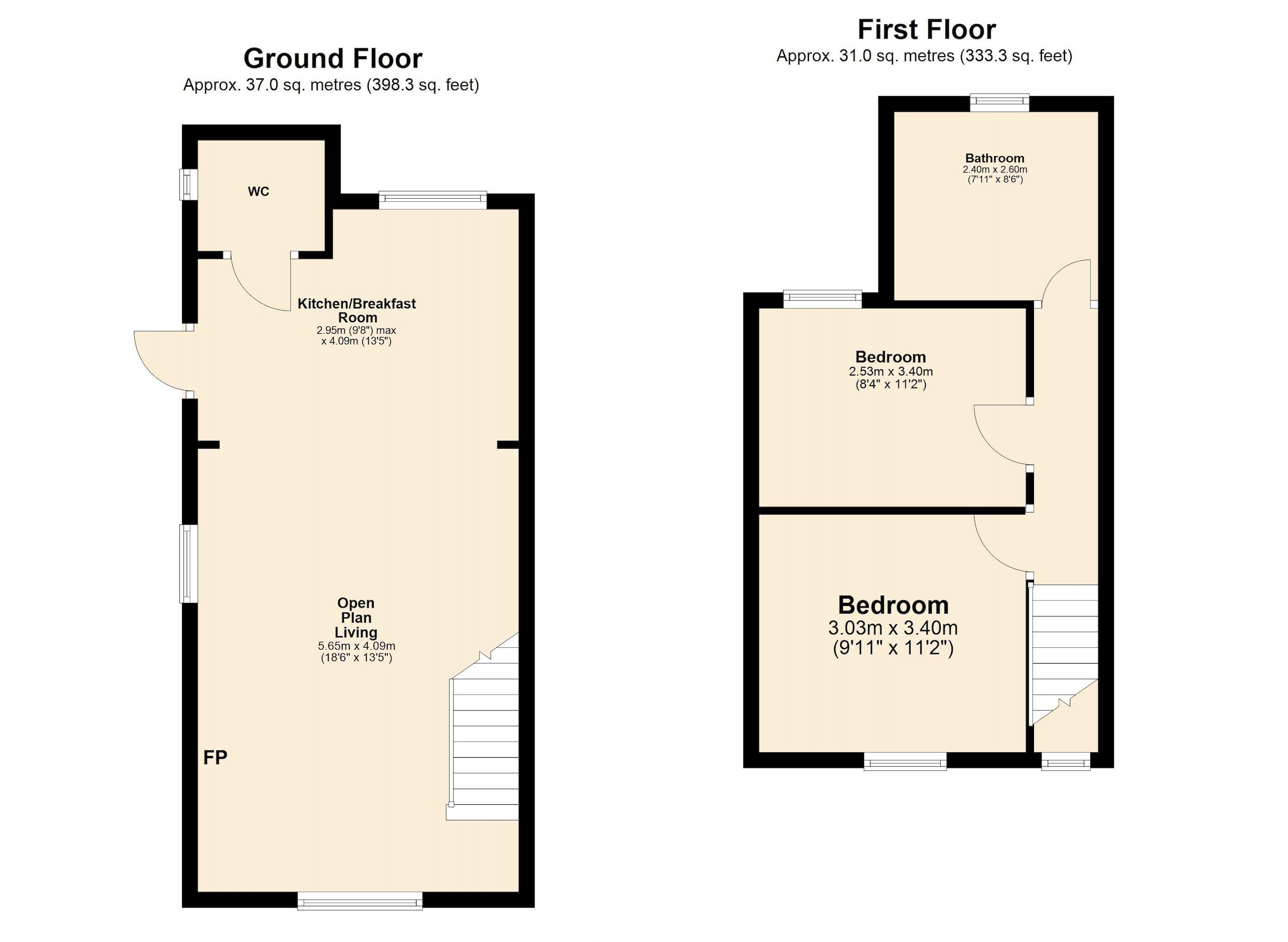 33, Main Road, Stamford floorplan