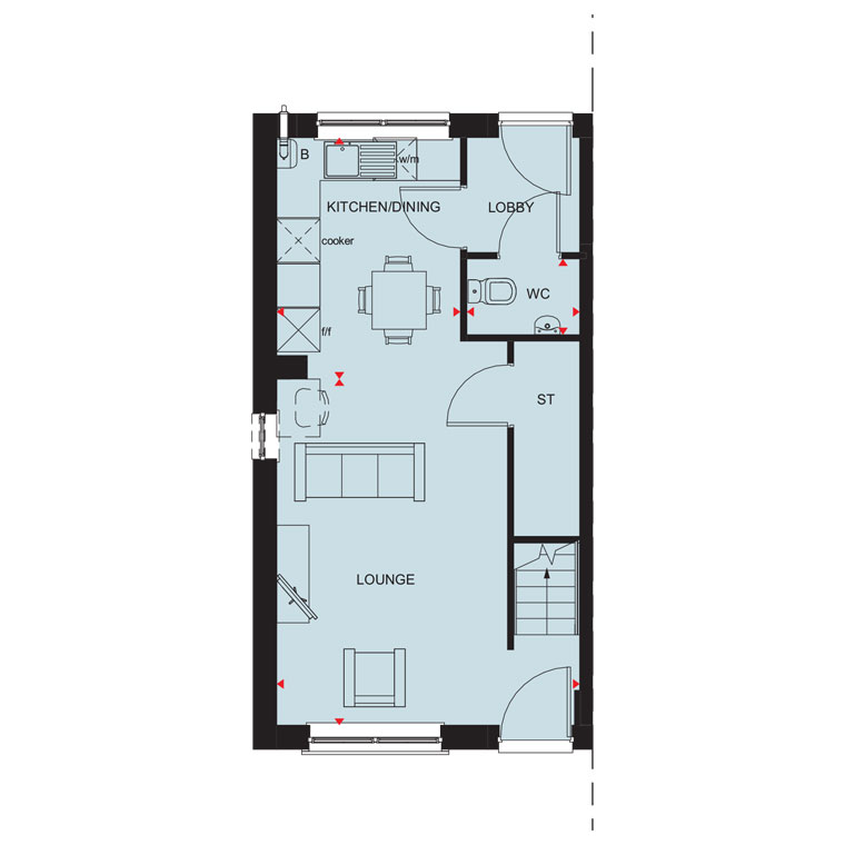 HA912240, Moor Lane, Ravenfield, Rotherham floorplan