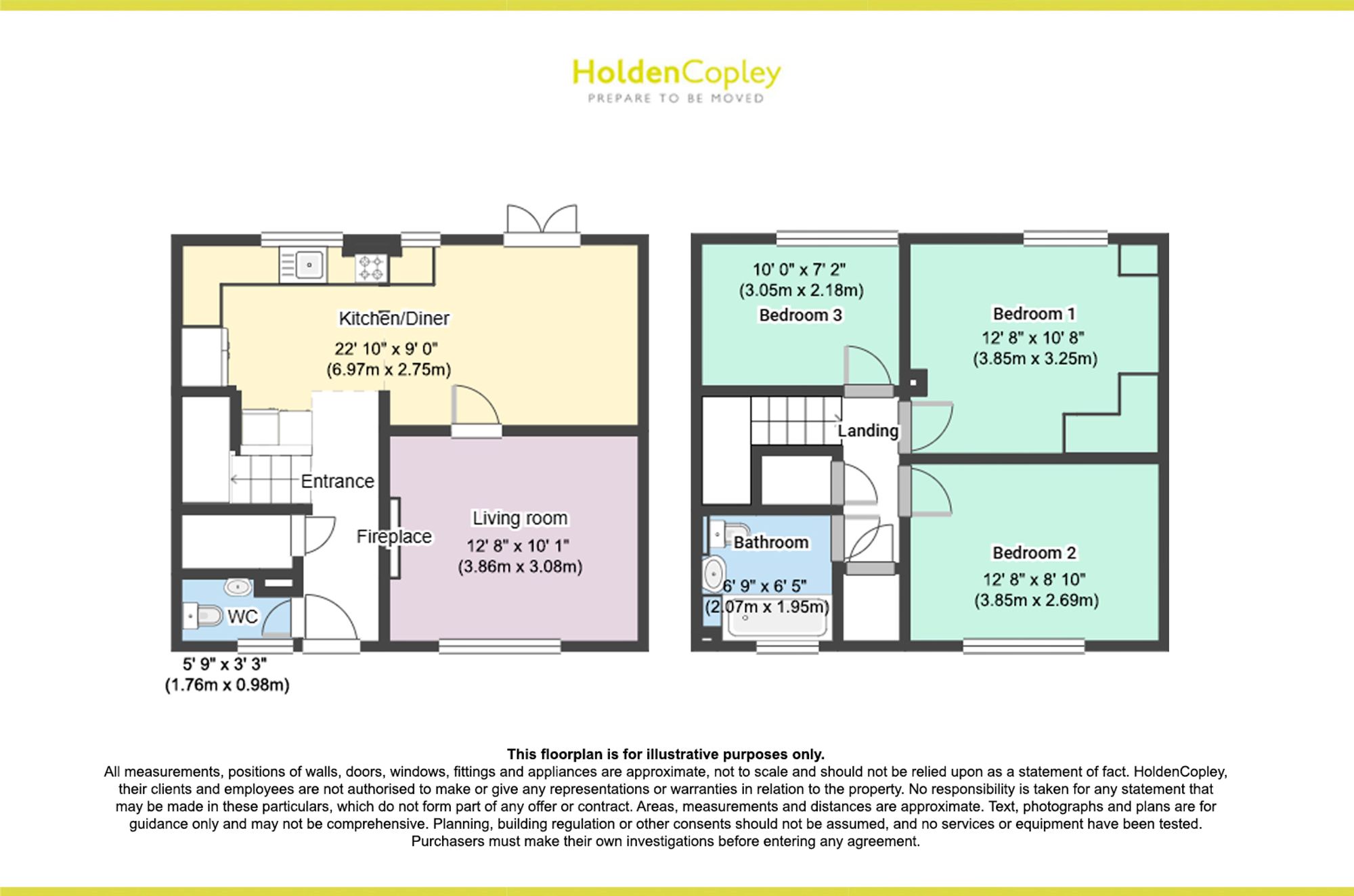 17 Hillcrest Close, Nottingham floorplan