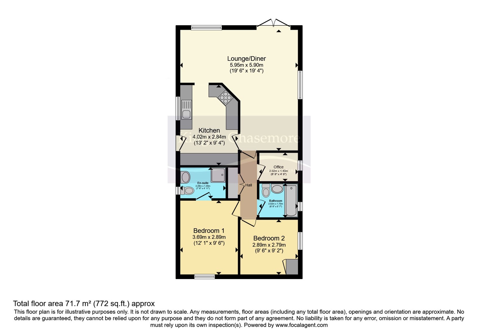 6, Blackbird Hill, Turners Hill floorplan
