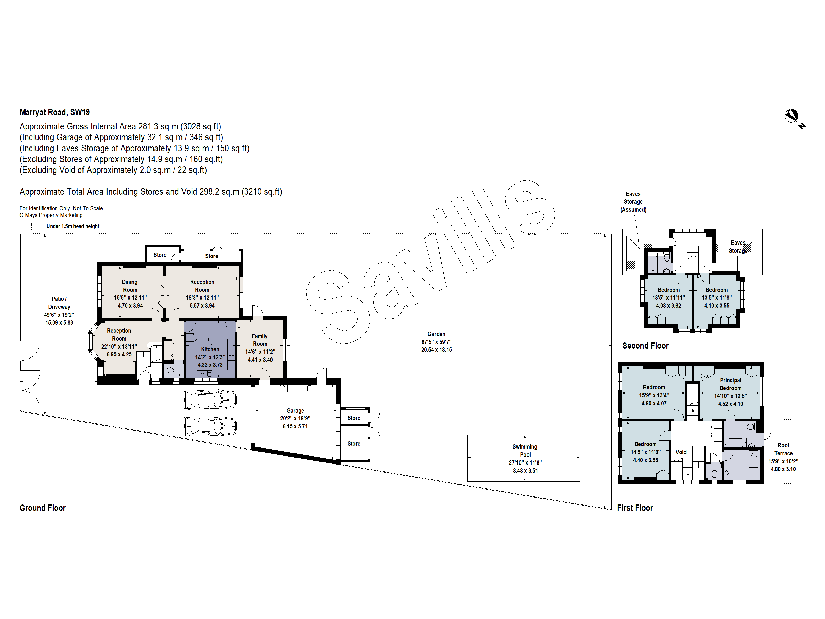 37, Marryat Road, London floorplan