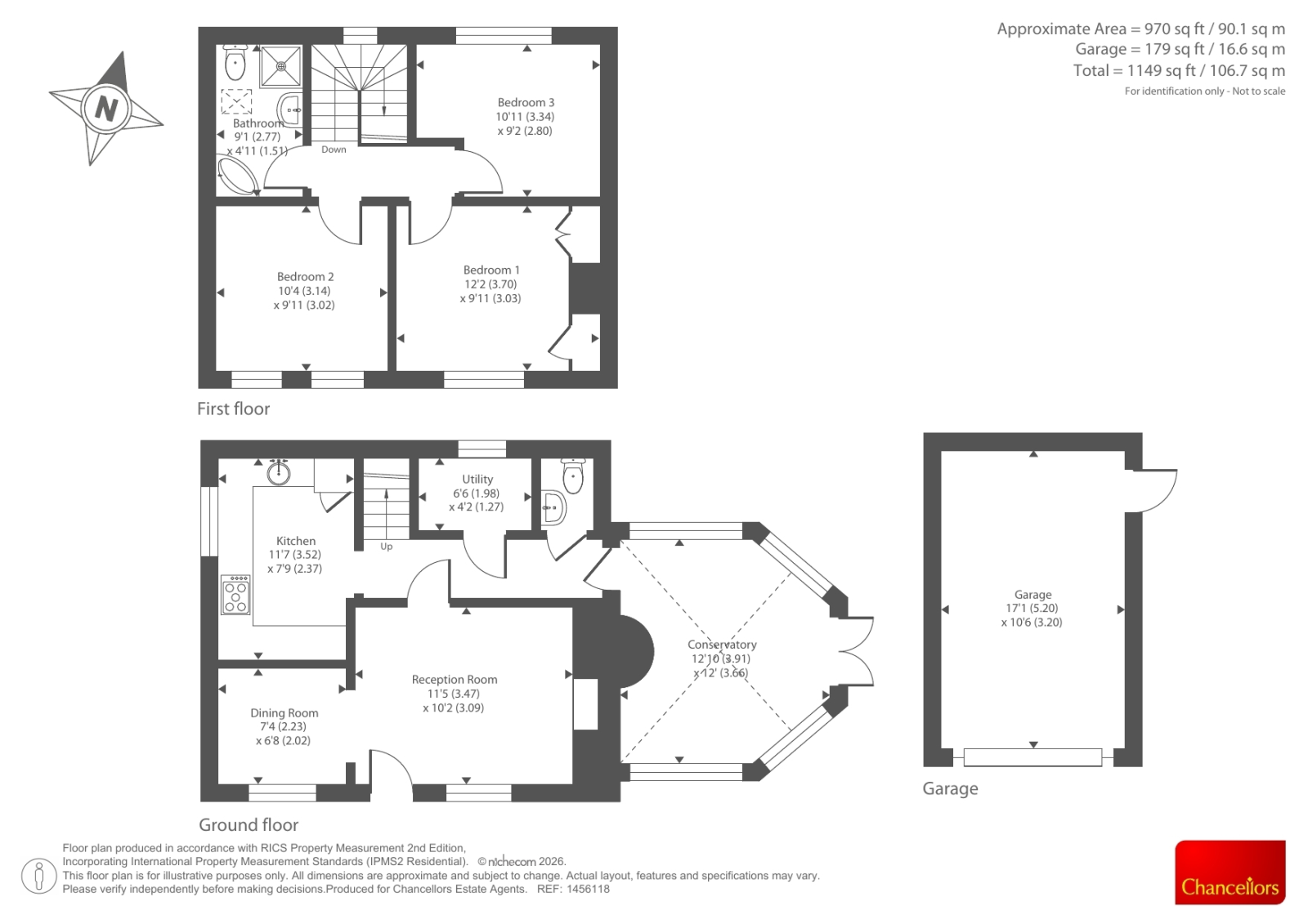 ROSE COTTAGE, Noke Lane, Nr Staunton on Arrow, Leominster floorplan