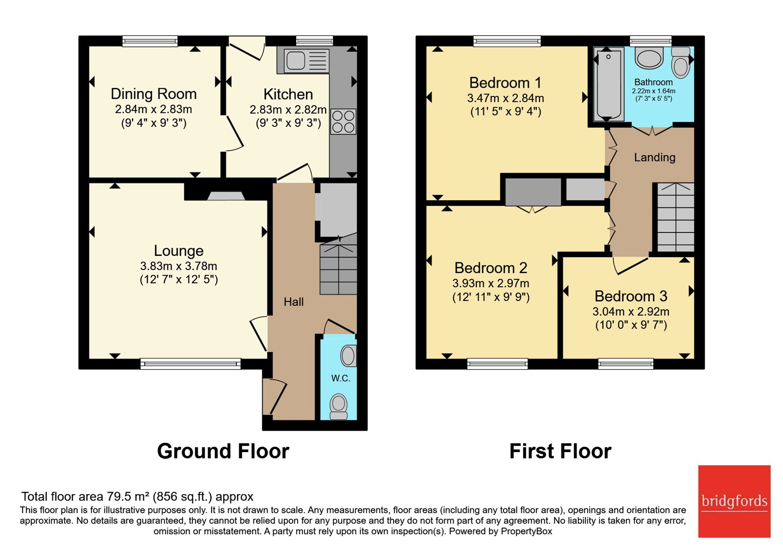 1, Queensway, West Yorkshire floorplan