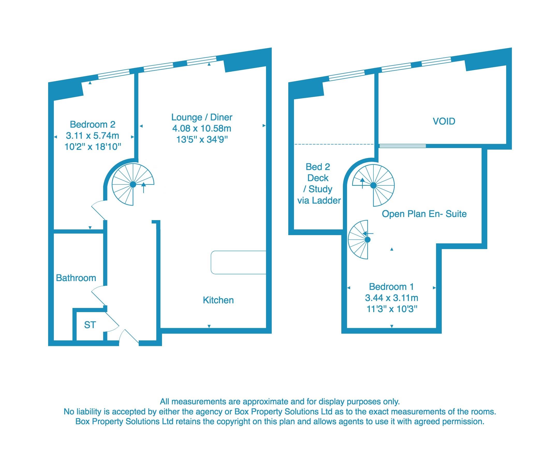 Flat 59, Centaur House, 91, Great George Street, West Yorkshire floorplan