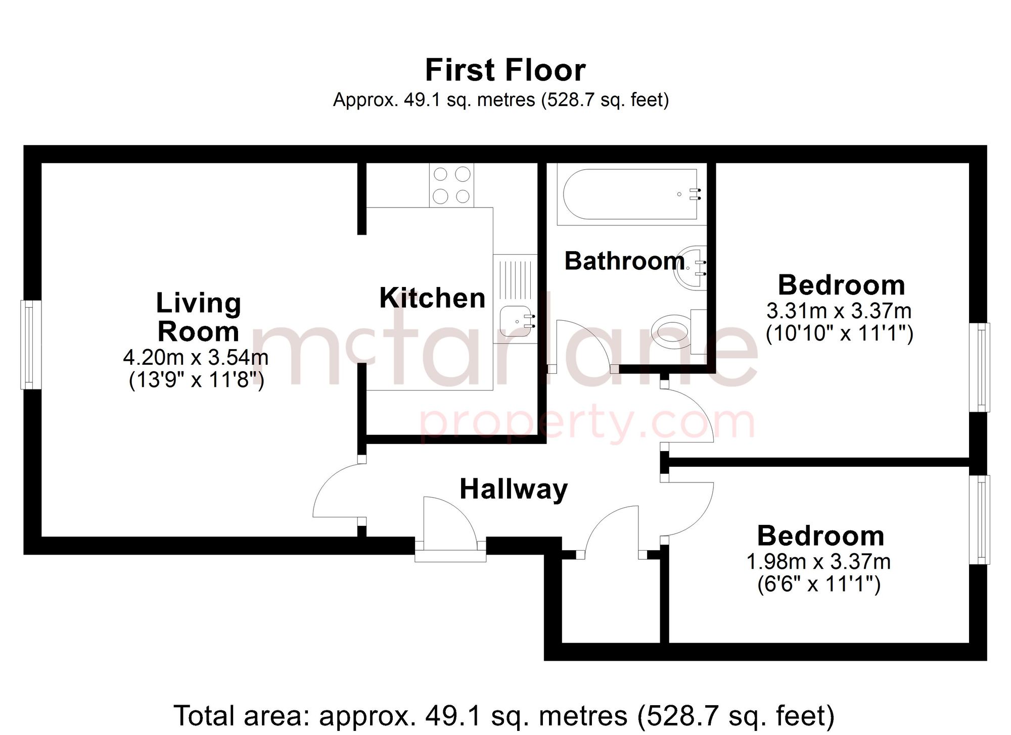 Flat 3, The Old Manse 2B Swindon Street, Swindon floorplan