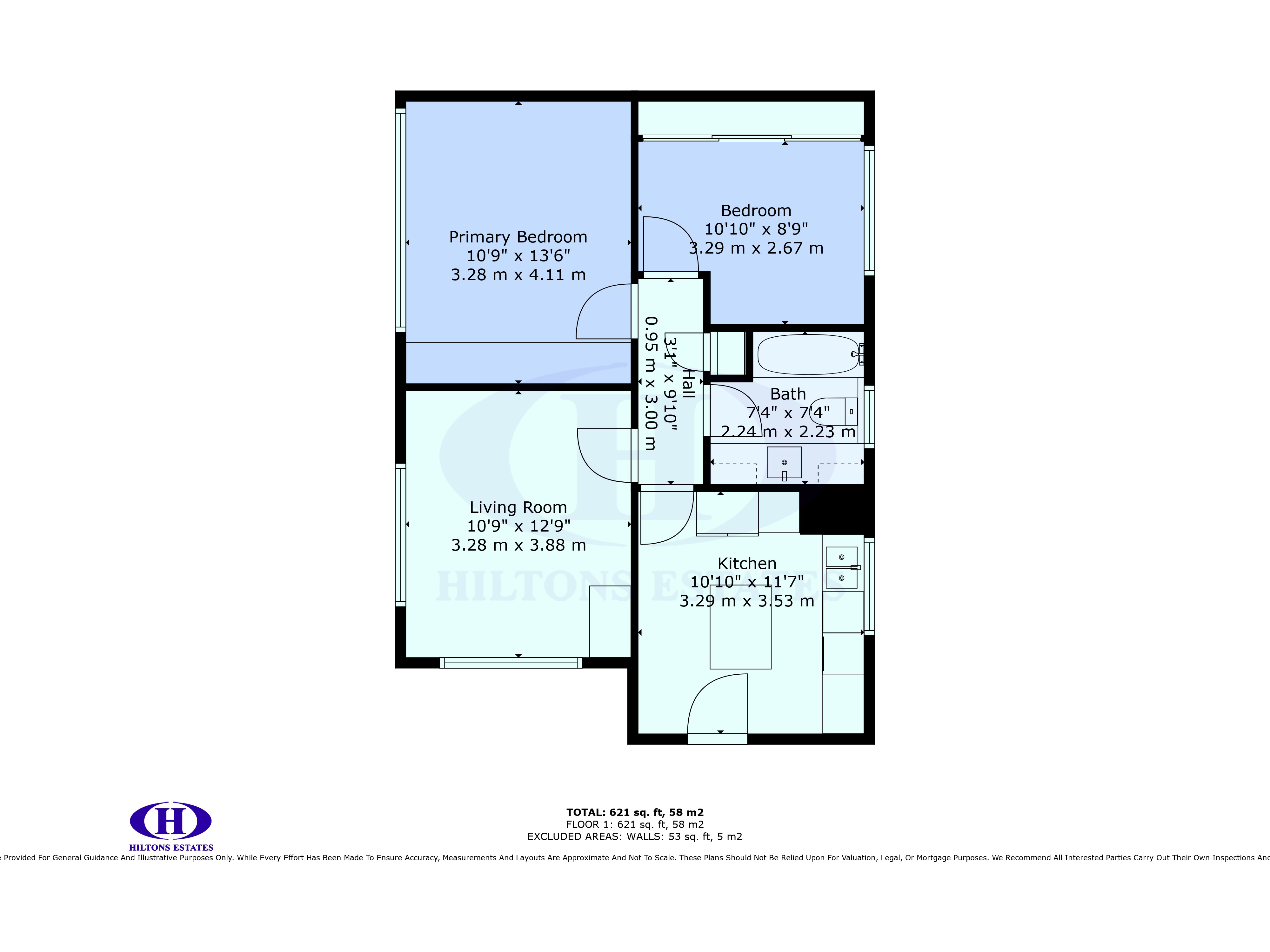 2, Birkdale Court, Redcroft Road, Southall floorplan