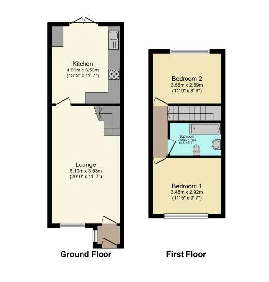 Clare Walk, Liverpool floorplan