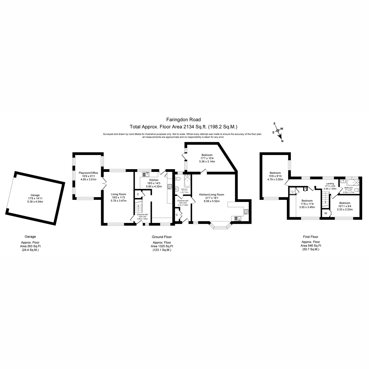 54, Farringdon Road, Warrington floorplan