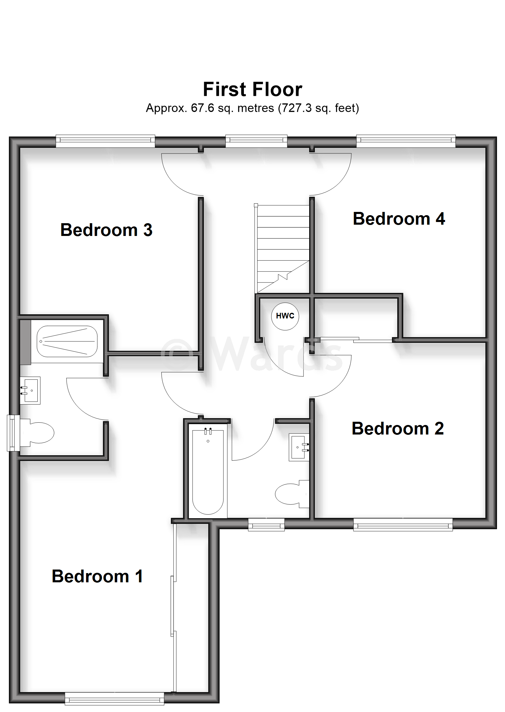 1, Little Threads, Maidstone floorplan