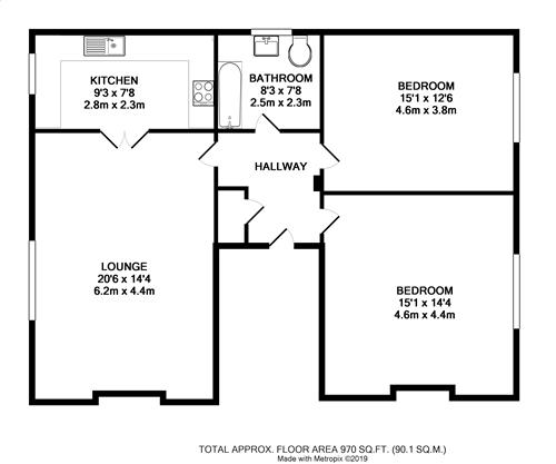 2 Bedrooms Flat to rent in Westfield Park, Redland, Bristol BS6