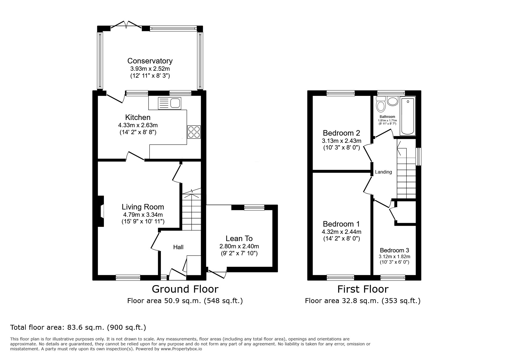 7, Wrekin Way, Chester floorplan