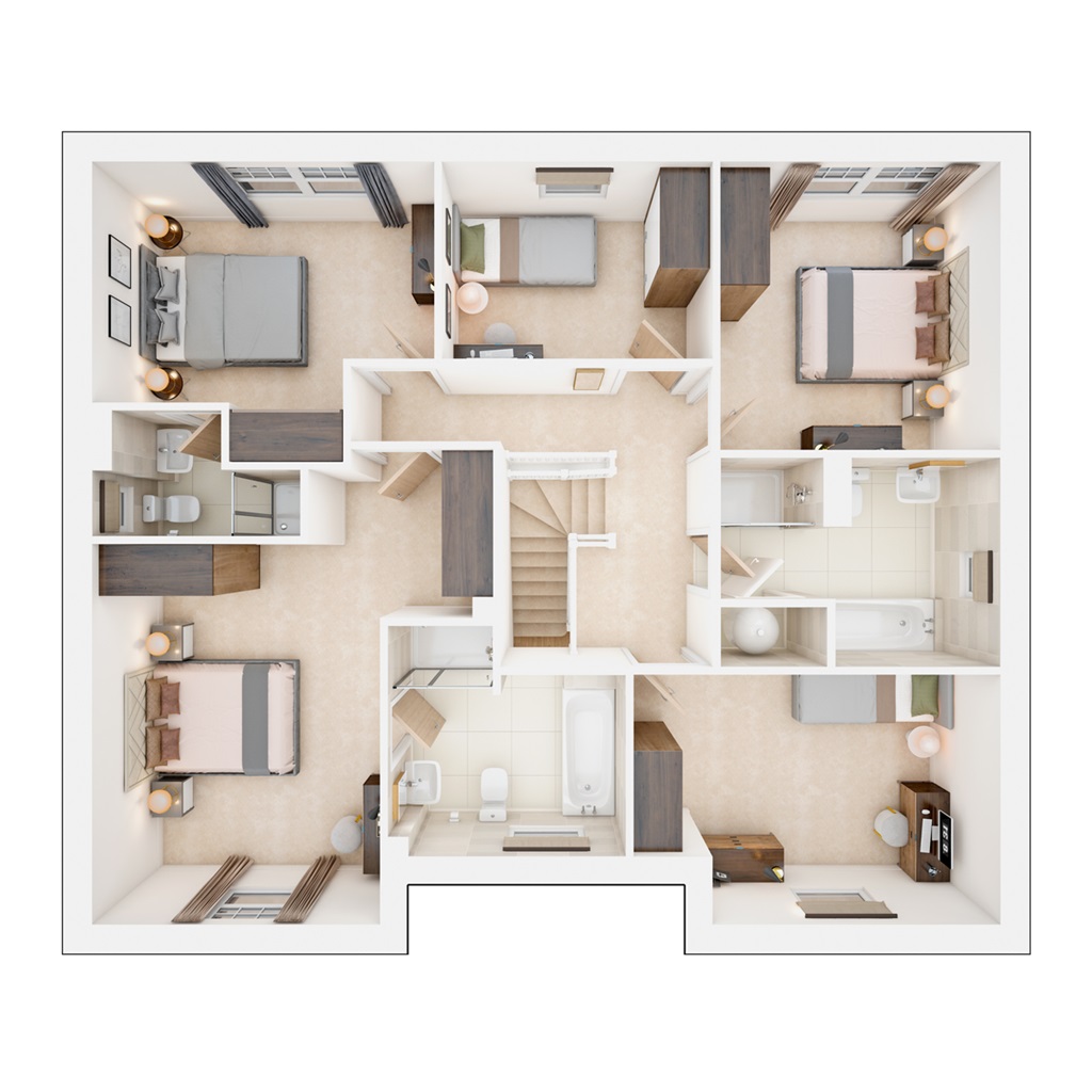 The Mappleton - Plot 427, Clare Garden Village, Off Llantwit Major Road, Cowbridge floorplan