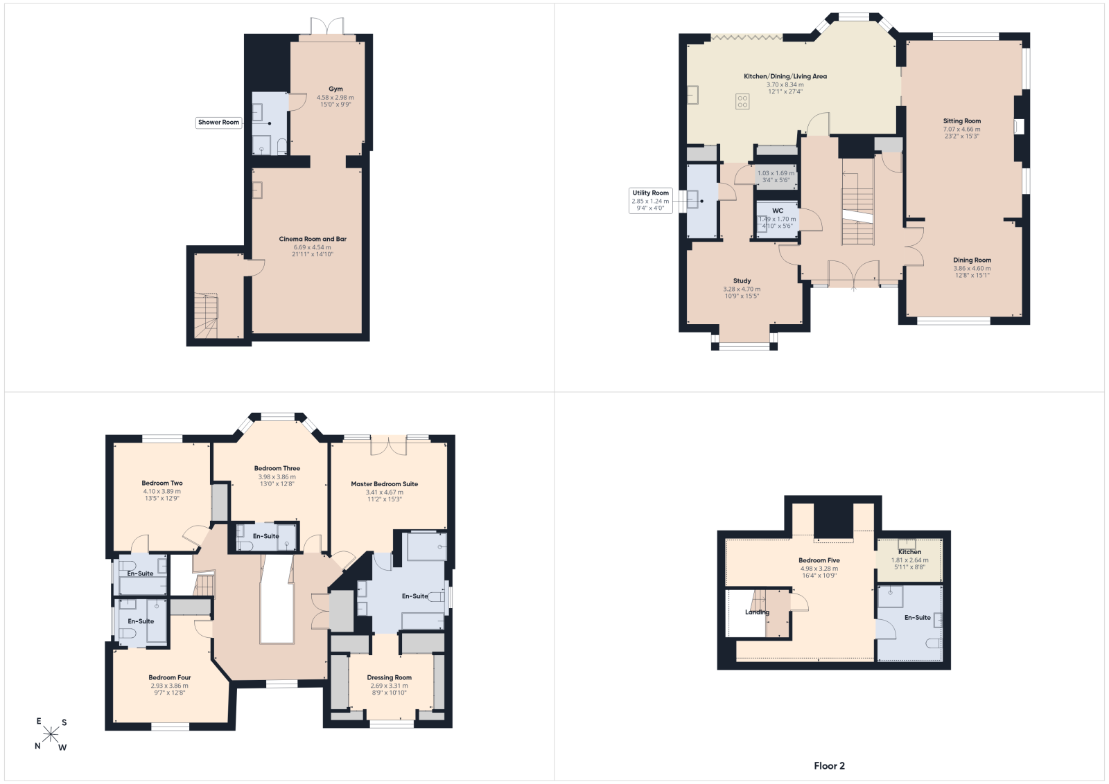 Riverdell, Green Lane, Warsash, Southampton floorplan