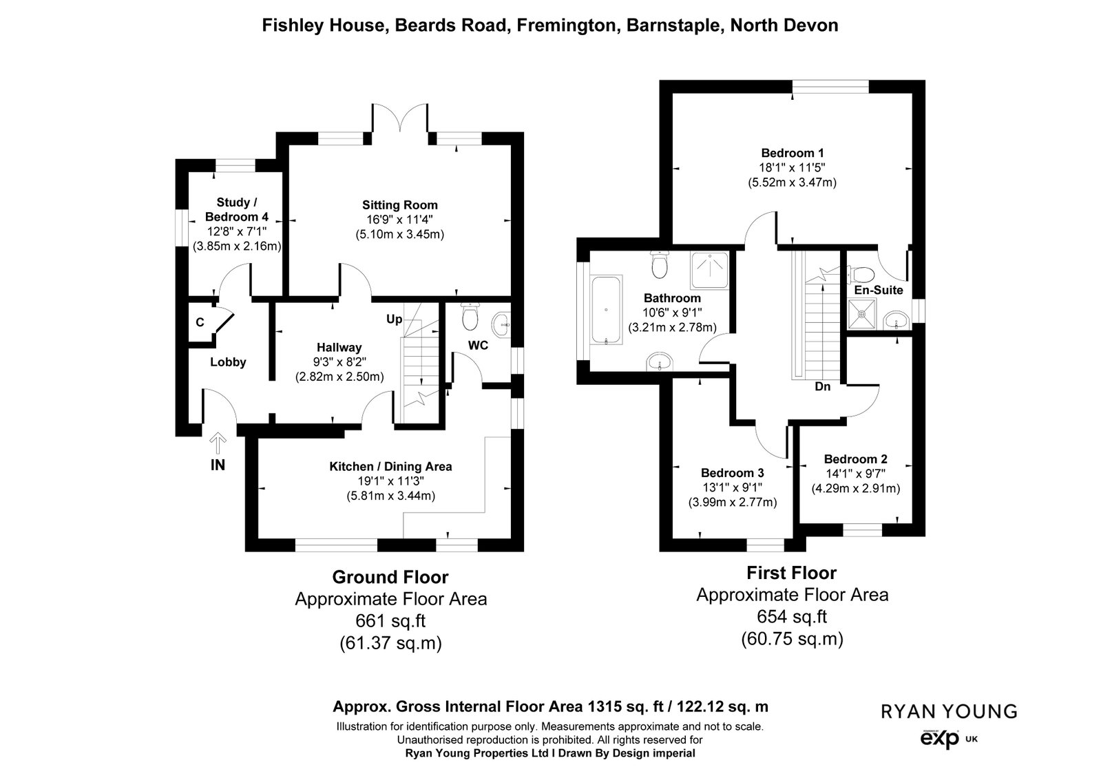 Fishley House, Beards Road, Barnstaple floorplan