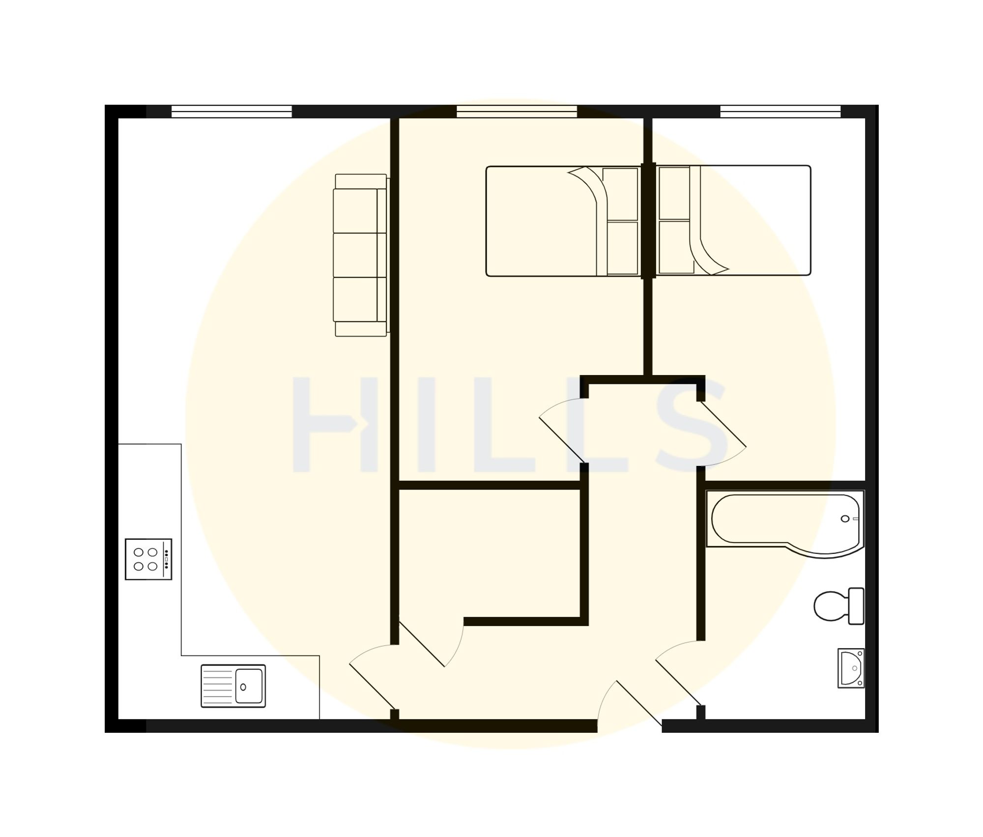 Apt 35, 6 Langworthy Road, Salford floorplan