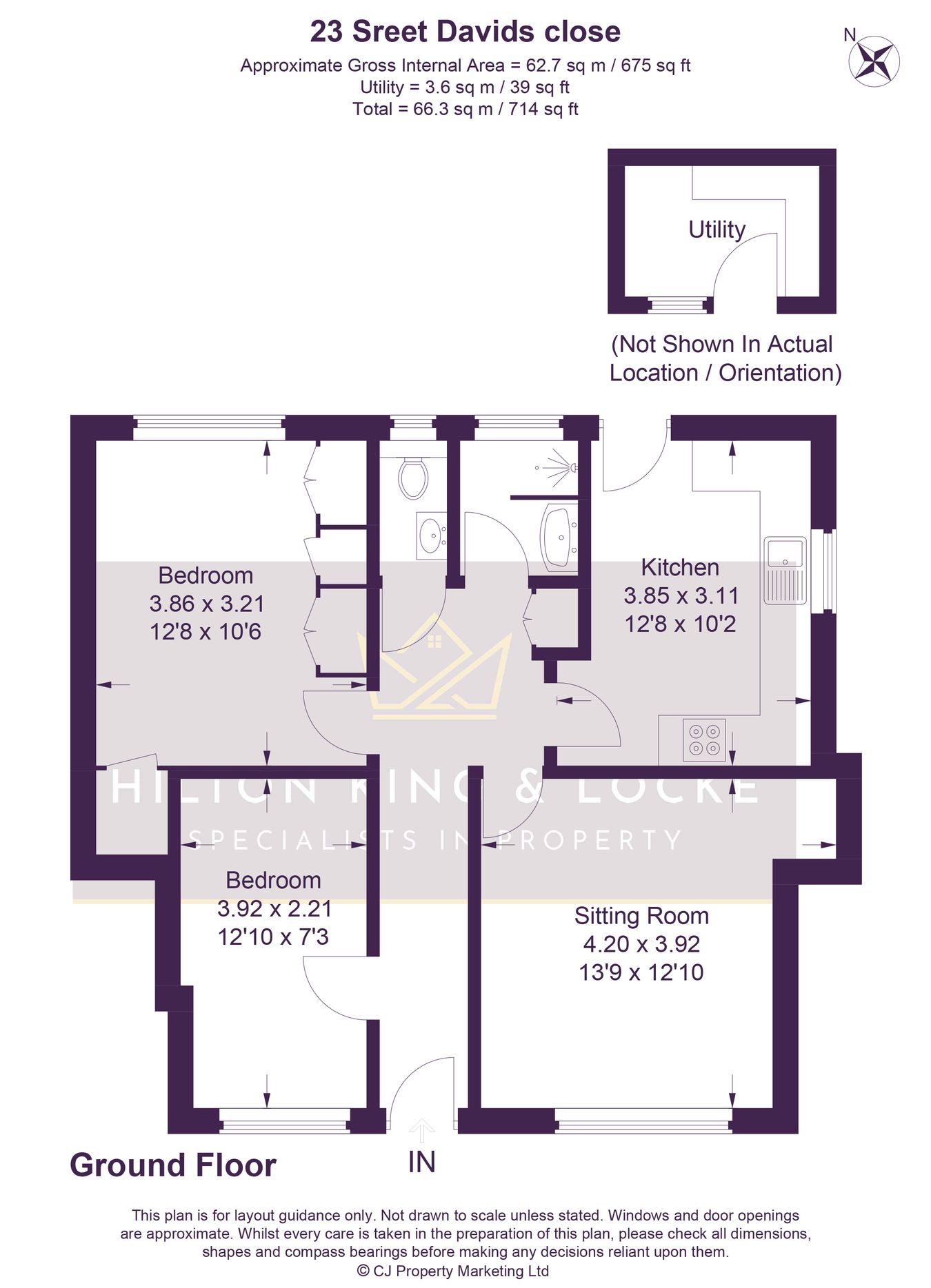 23, St Davids Close, Iver floorplan