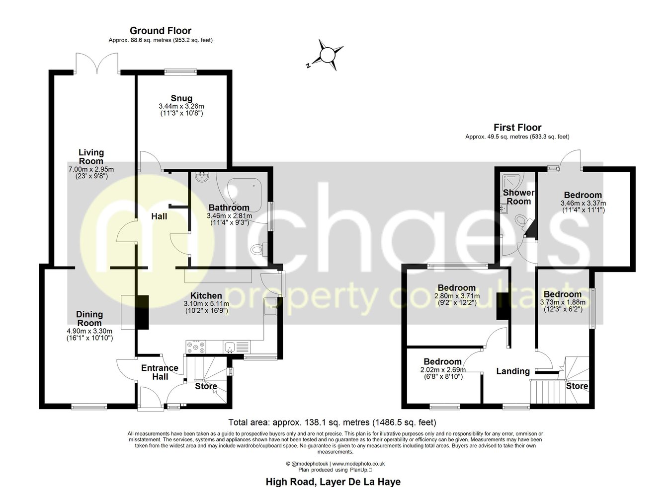 108, High Road, Colchester floorplan
