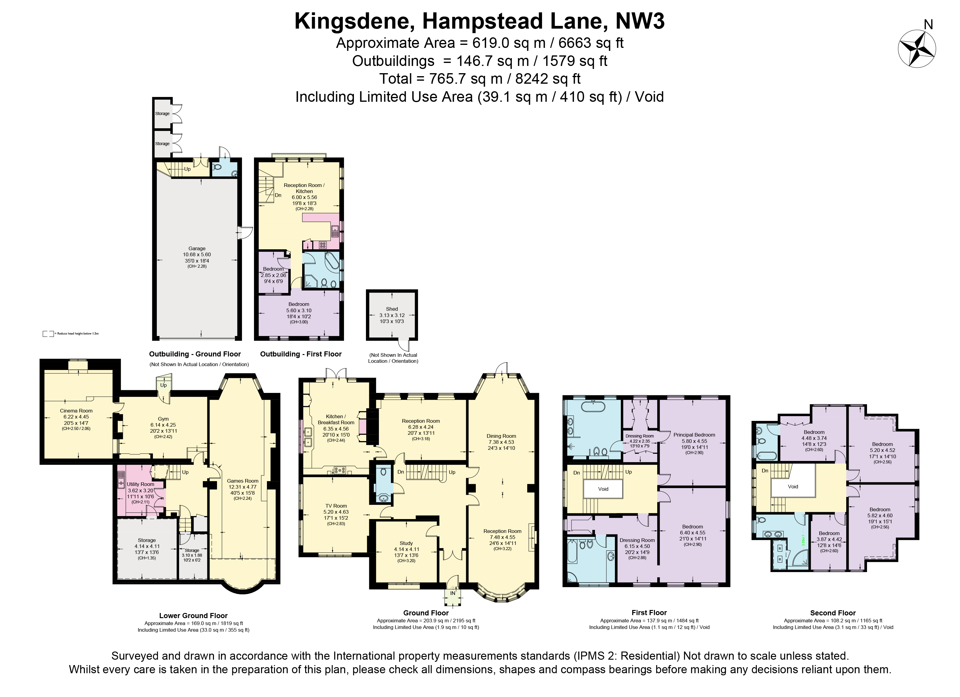 Hampstead Lane, London floorplan