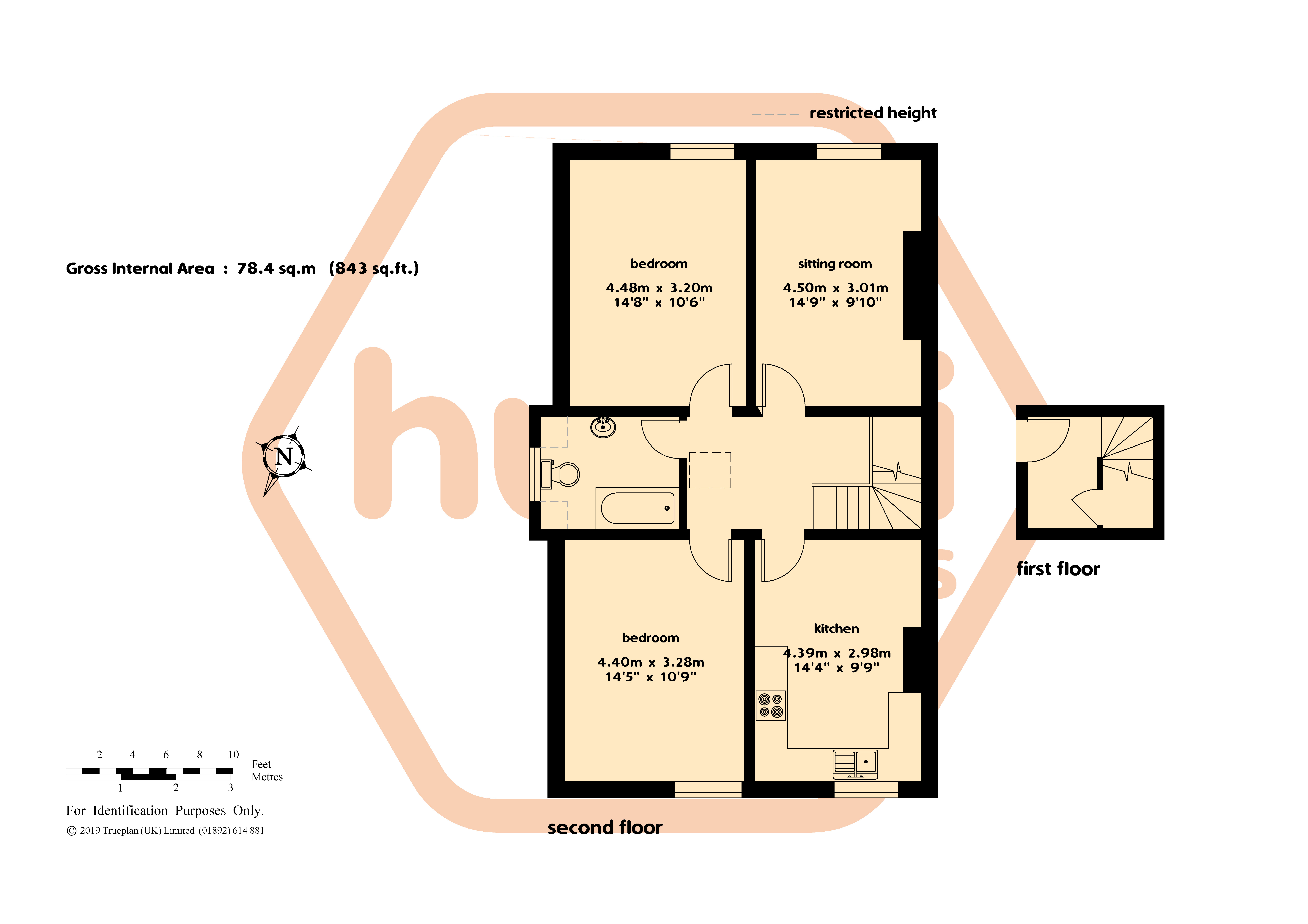 2 Bedrooms Flat to rent in Queens Road, Tunbridge Wells, Kent TN4