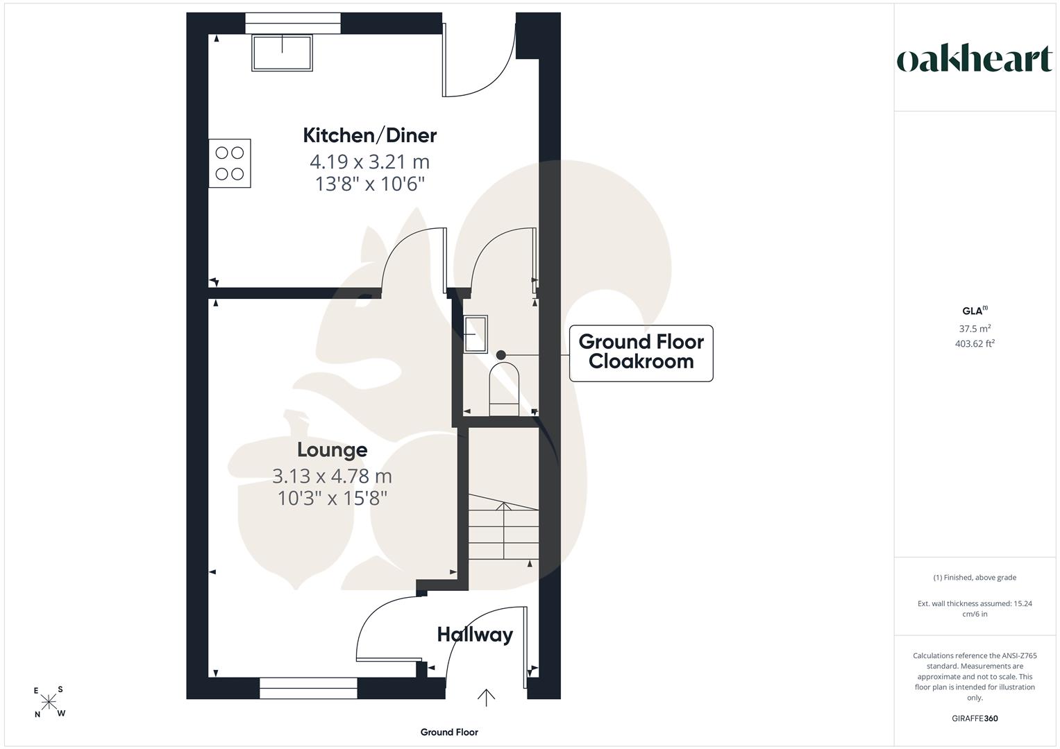 12, Kenmare Close, Bury St. Edmunds floorplan