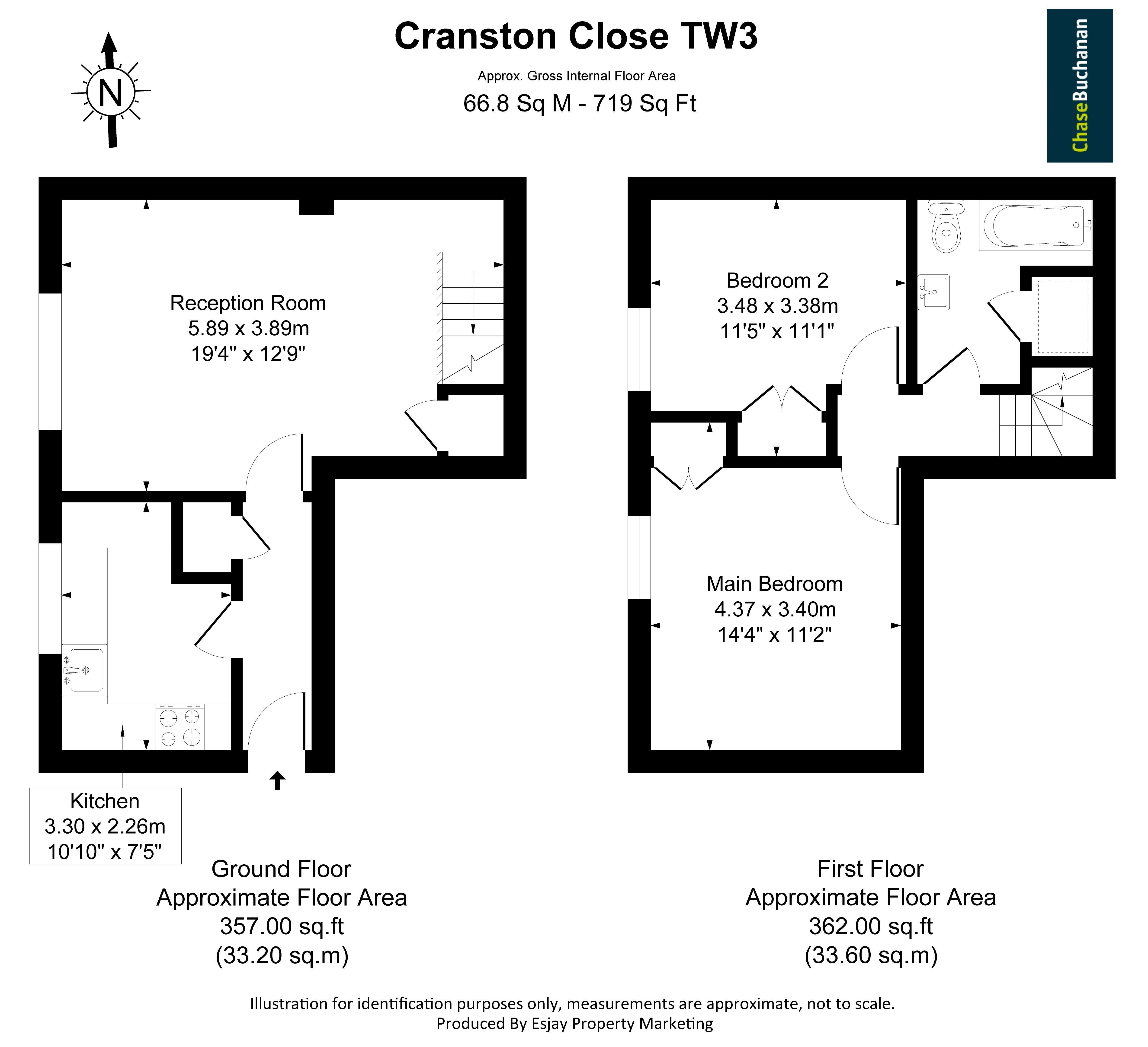 1, Cranston Close, Hounslow floorplan