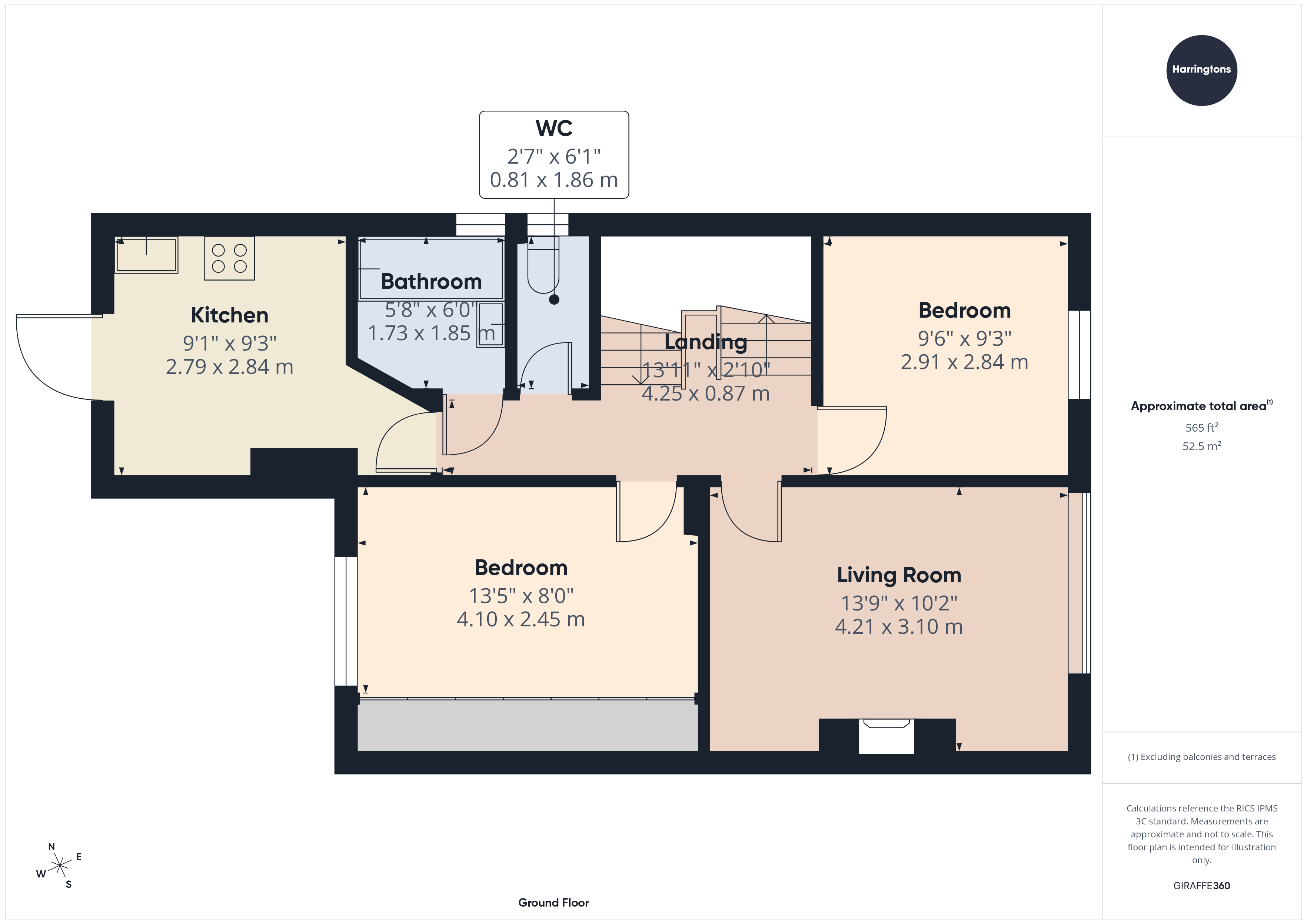 Hove Street, Hove floorplan