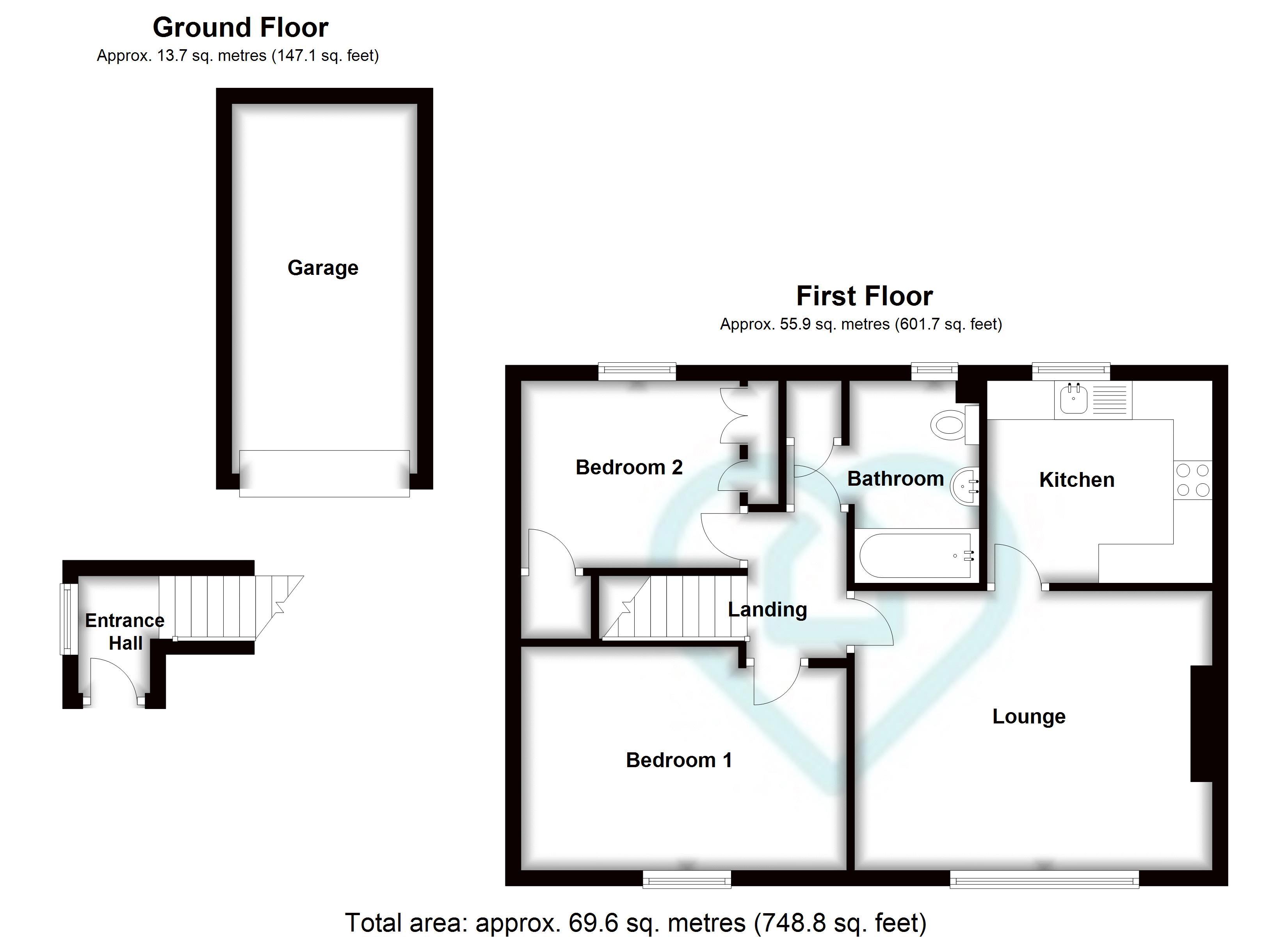 2 Bedrooms Flat to rent in Spoon Glade, Stannington S6