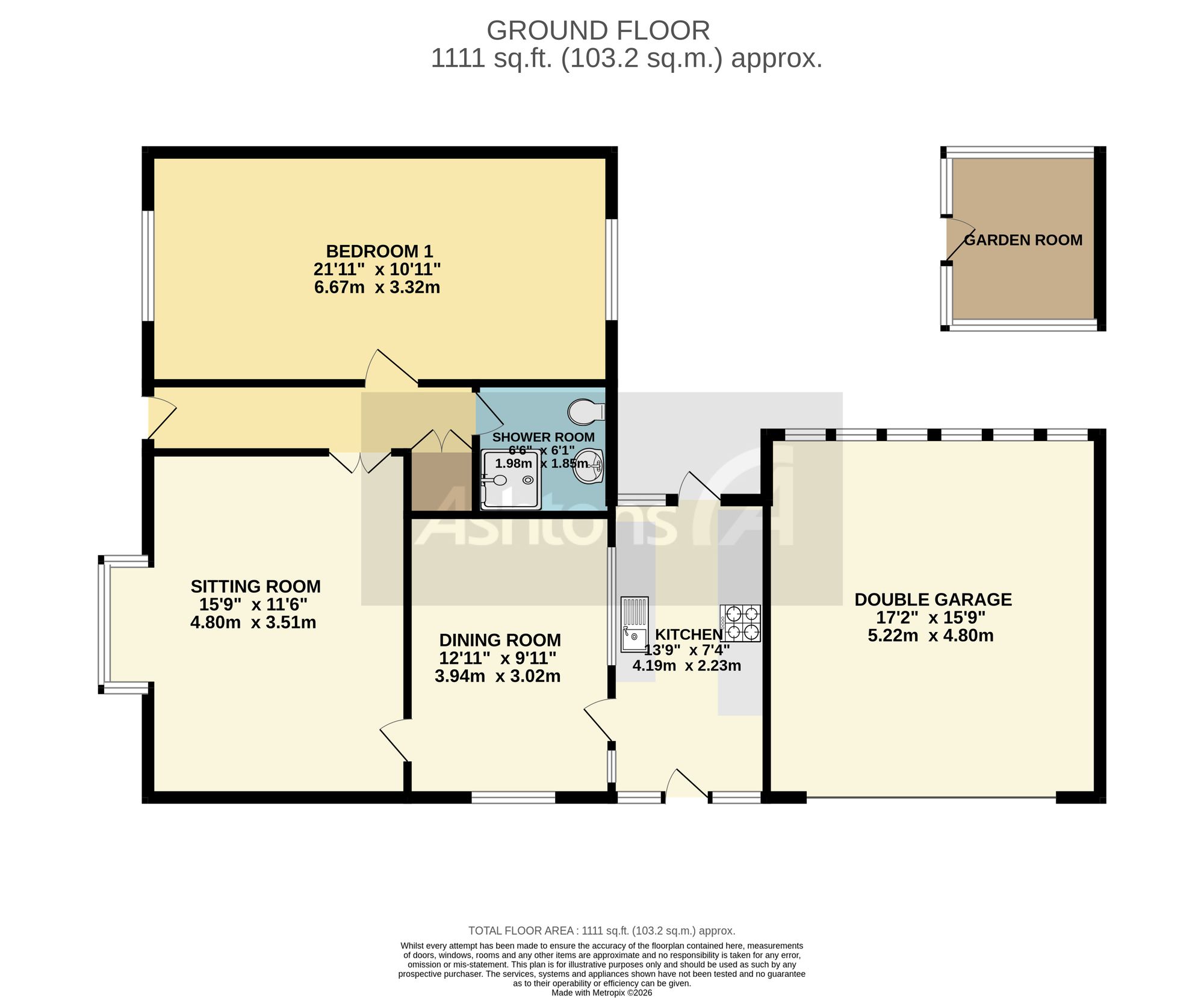 32 Heathmoor Avenue, Warrington floorplan