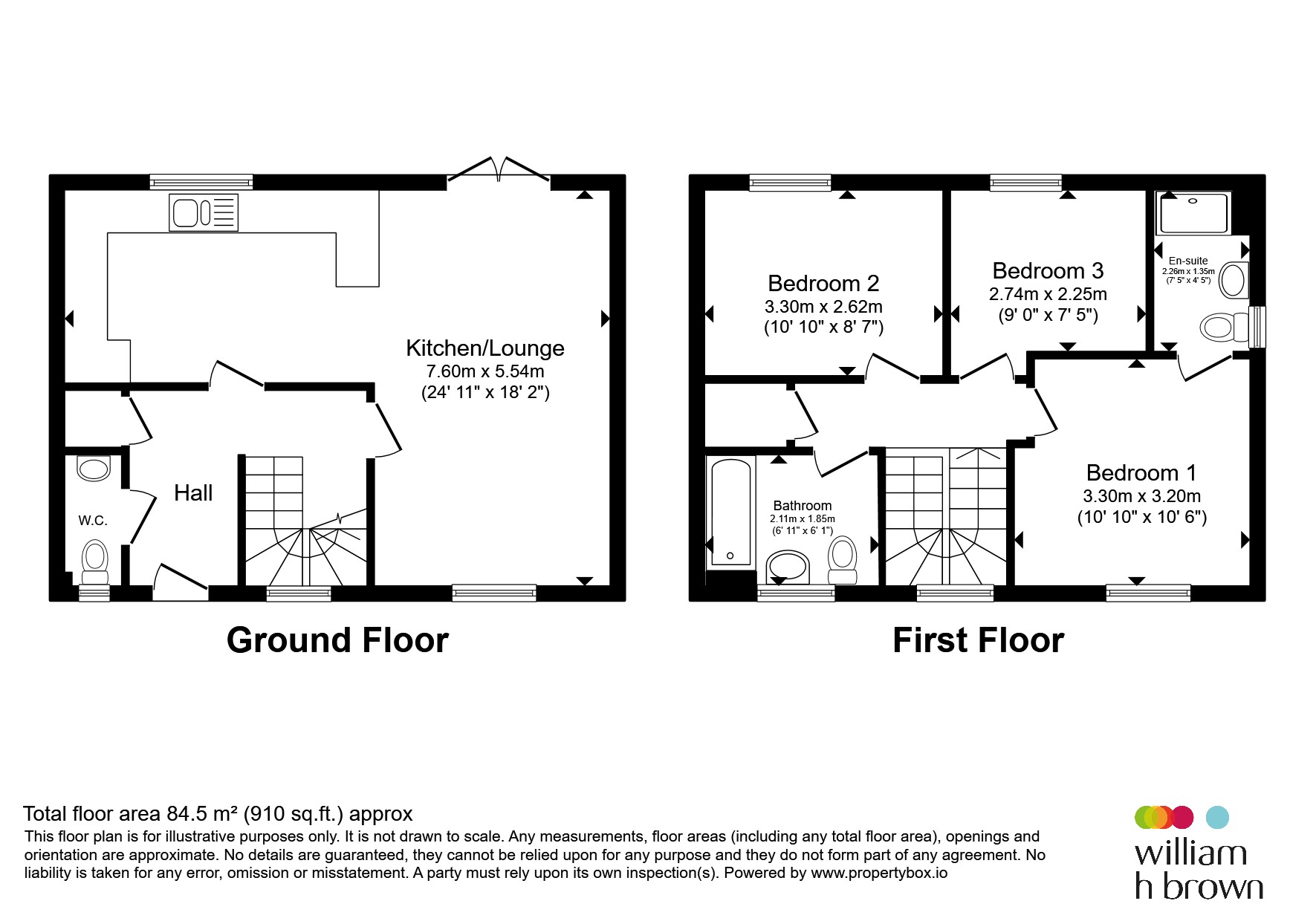 19, Garner Road, Nottingham floorplan