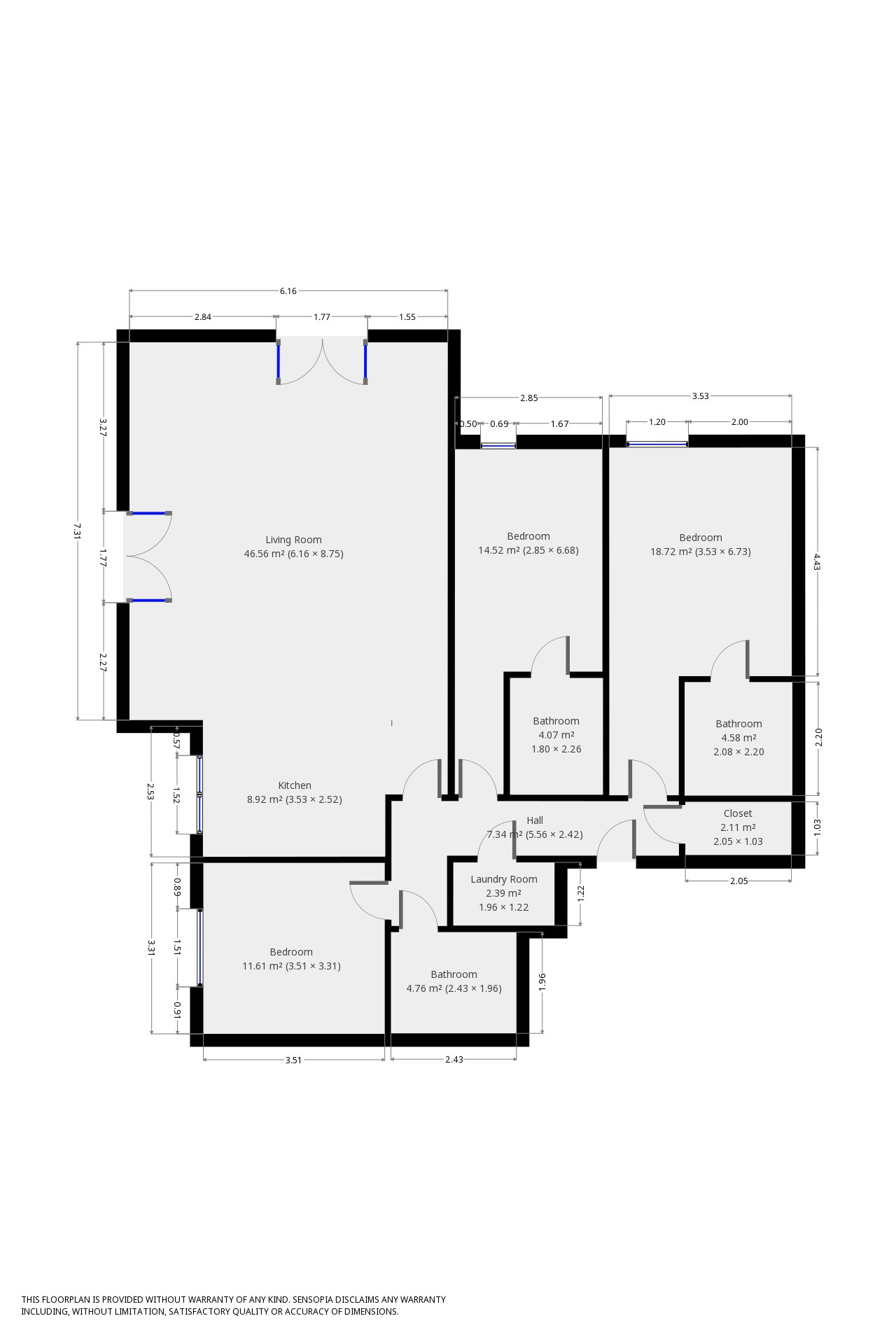 3 Bedrooms Flat for sale in Burlington Court, 449 Clifton Drive North, Lytham St. Annes, Lancashire FY8