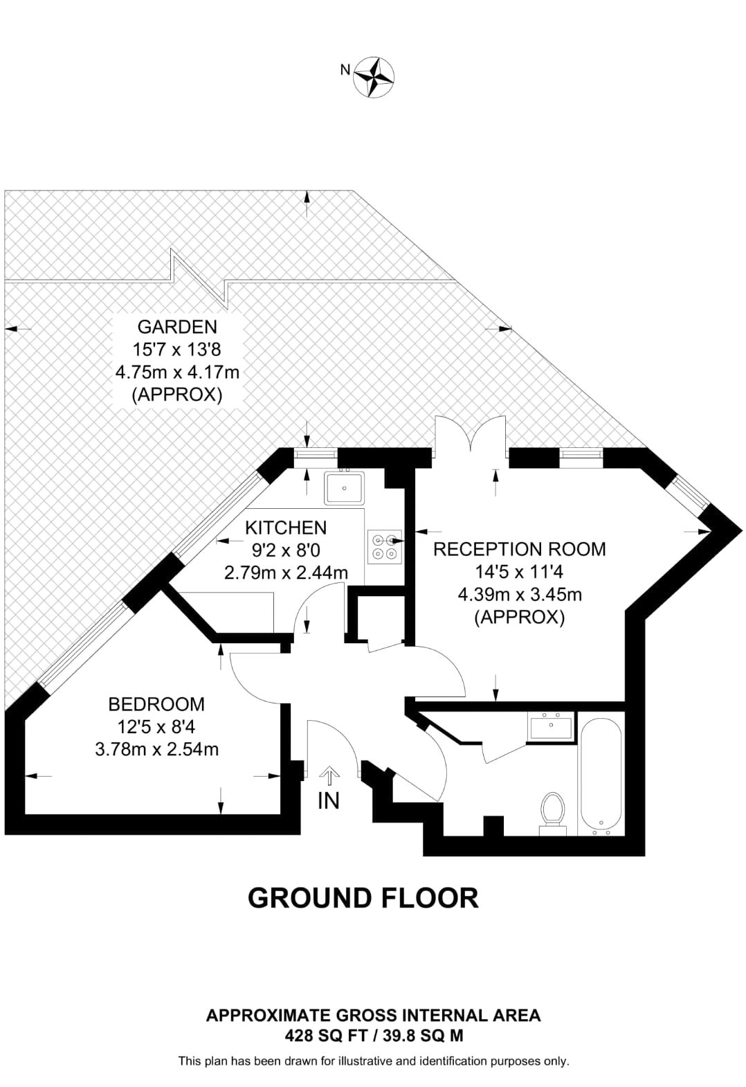 Garter Way, London floorplan