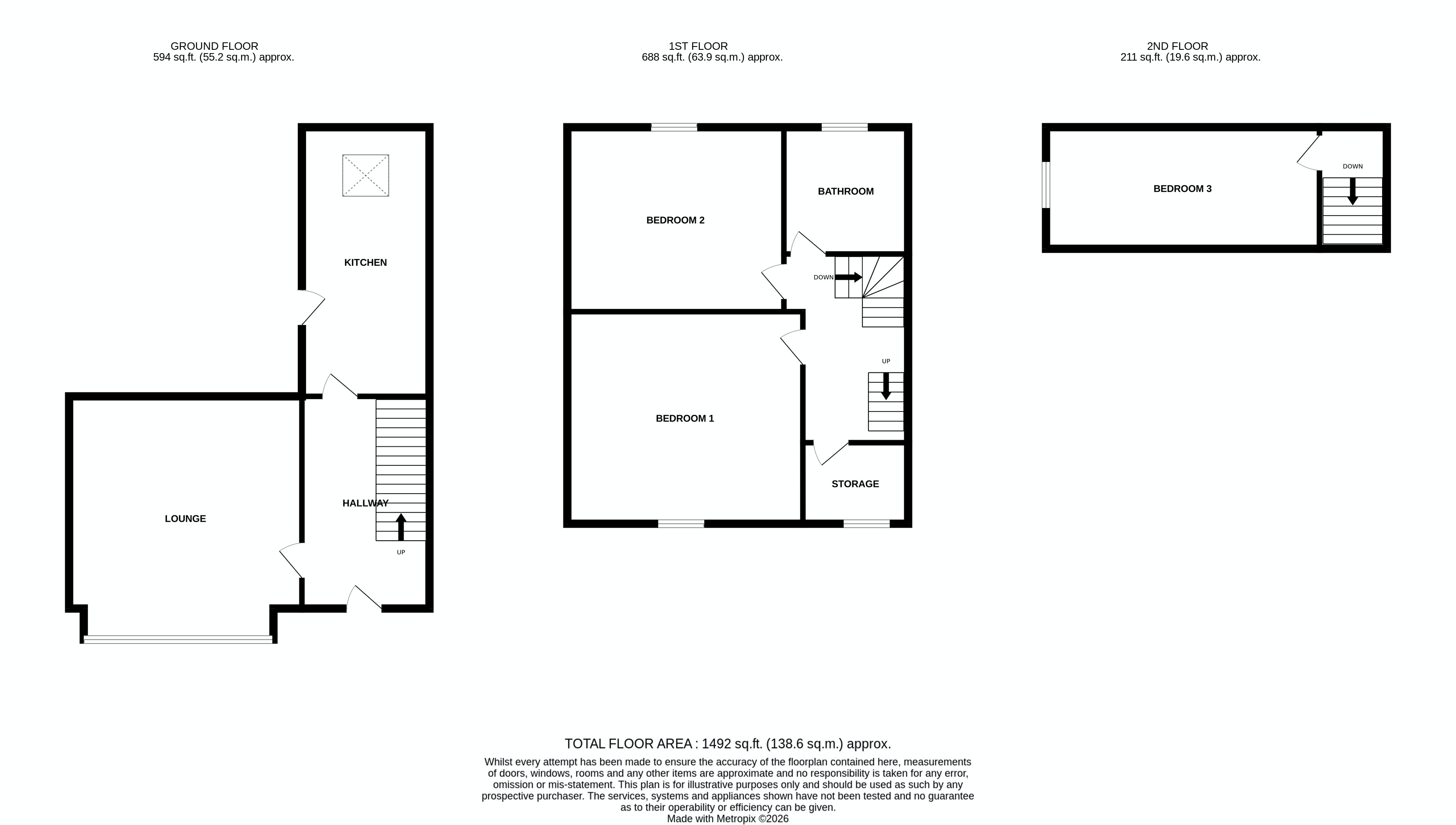 227, St. Thomas Road, Derby floorplan