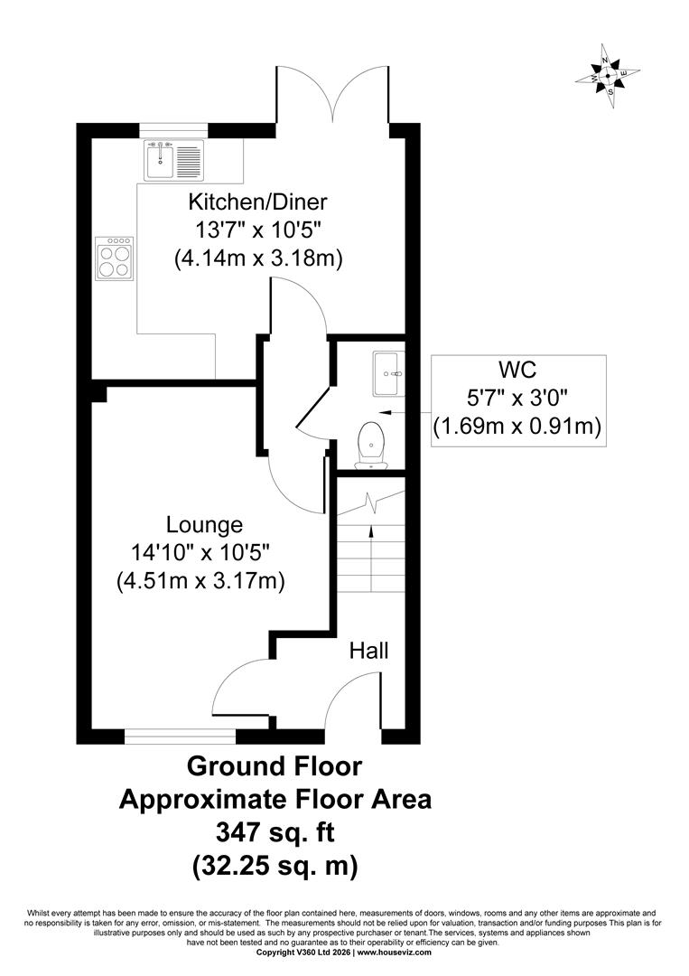 56, Oak Avenue, Goole floorplan