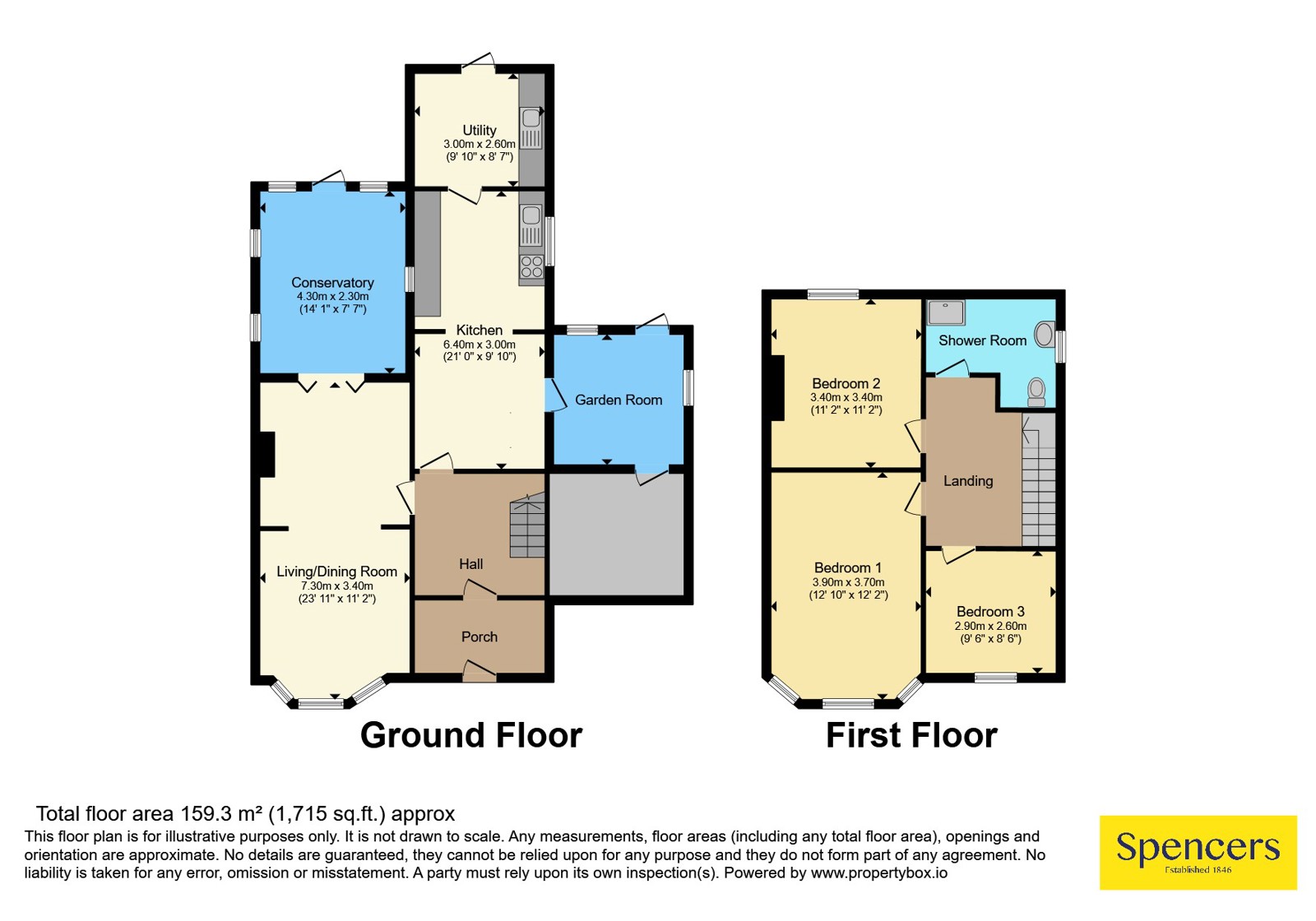 44, Peters Drive, LEICESTER floorplan